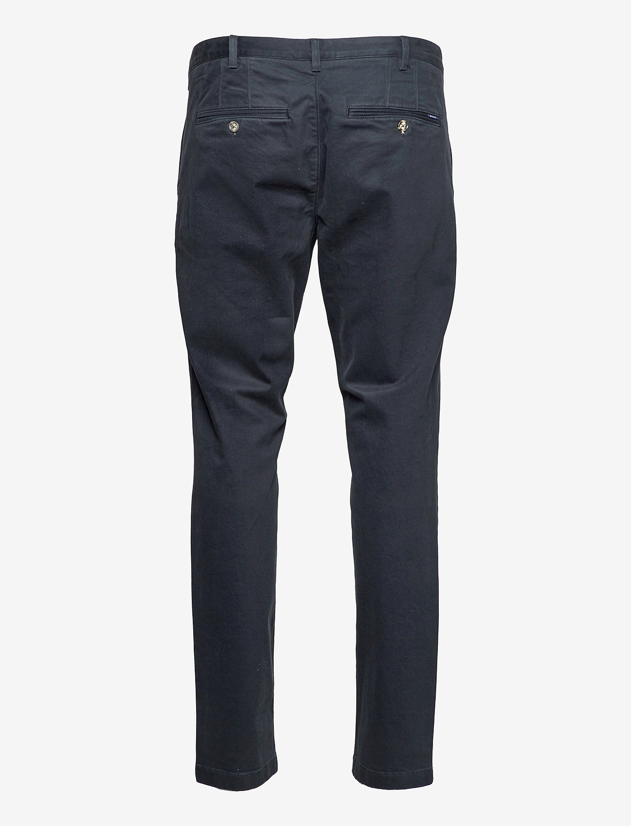GANT - HALLDEN COMFORT SUPER CHINOS - navy - 1