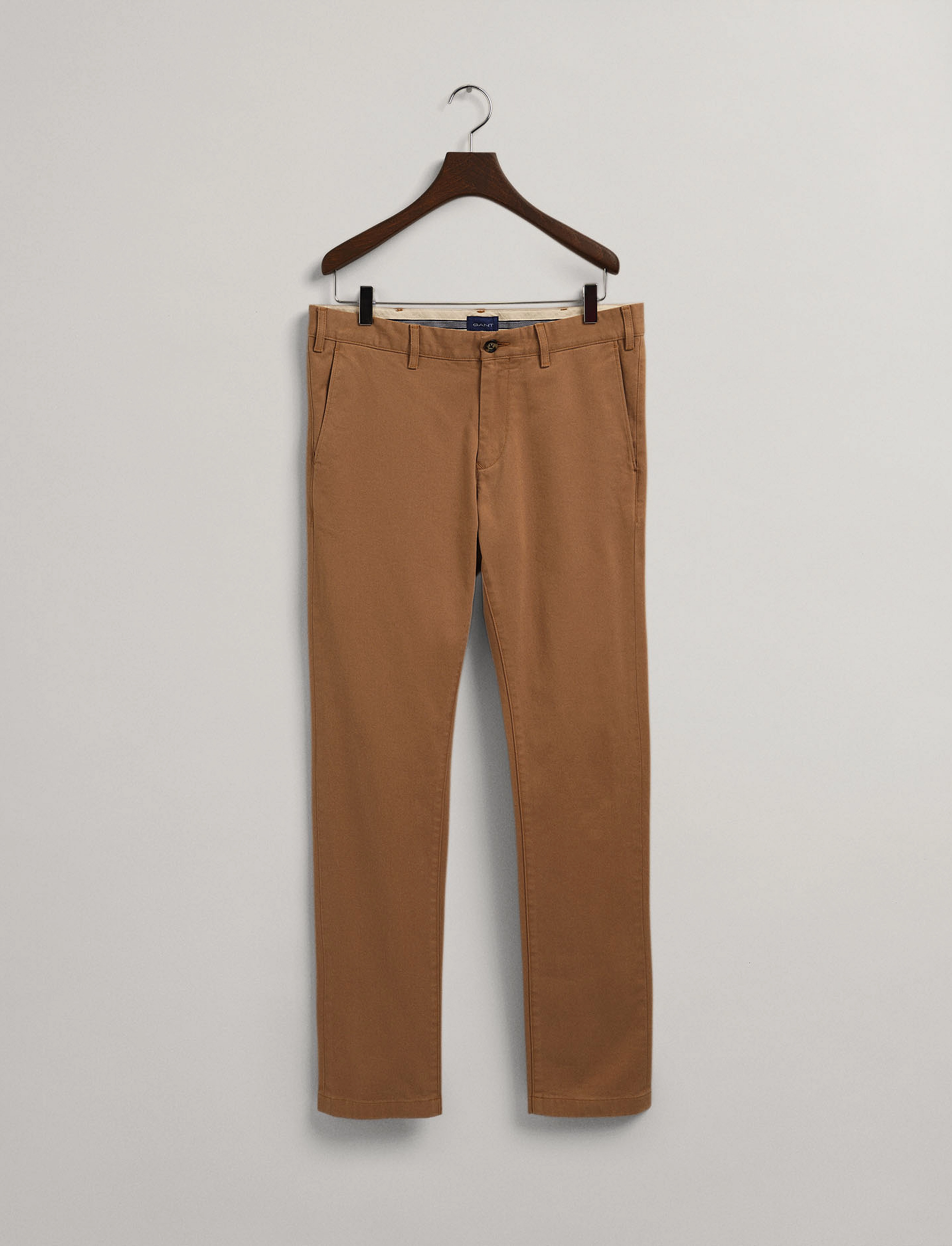 GANT - HALLDEN COMFORT SUPER CHINOS - roasted walnut - 5