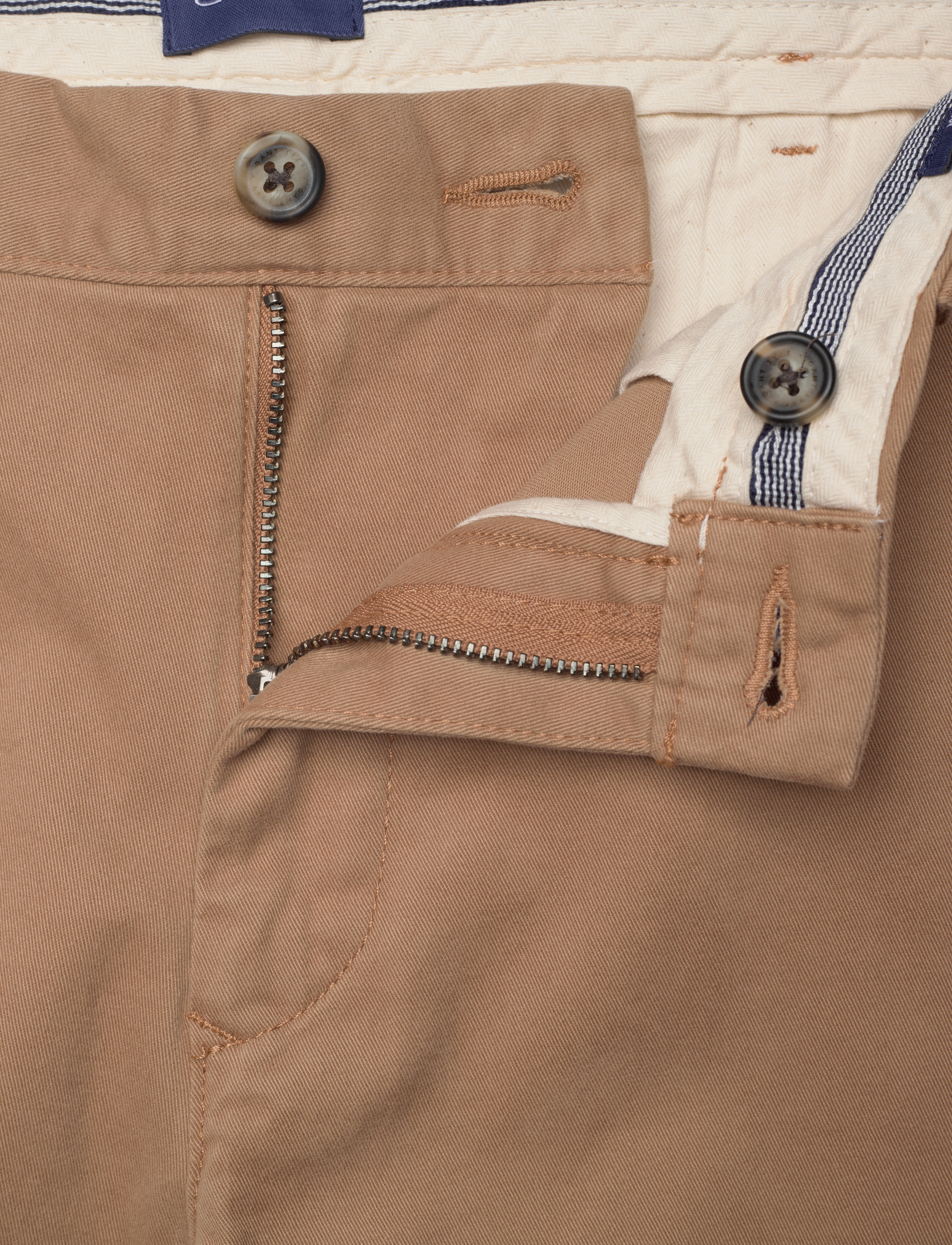 GANT - HALLDEN COMFORT SUPER CHINOS - roasted walnut - 3