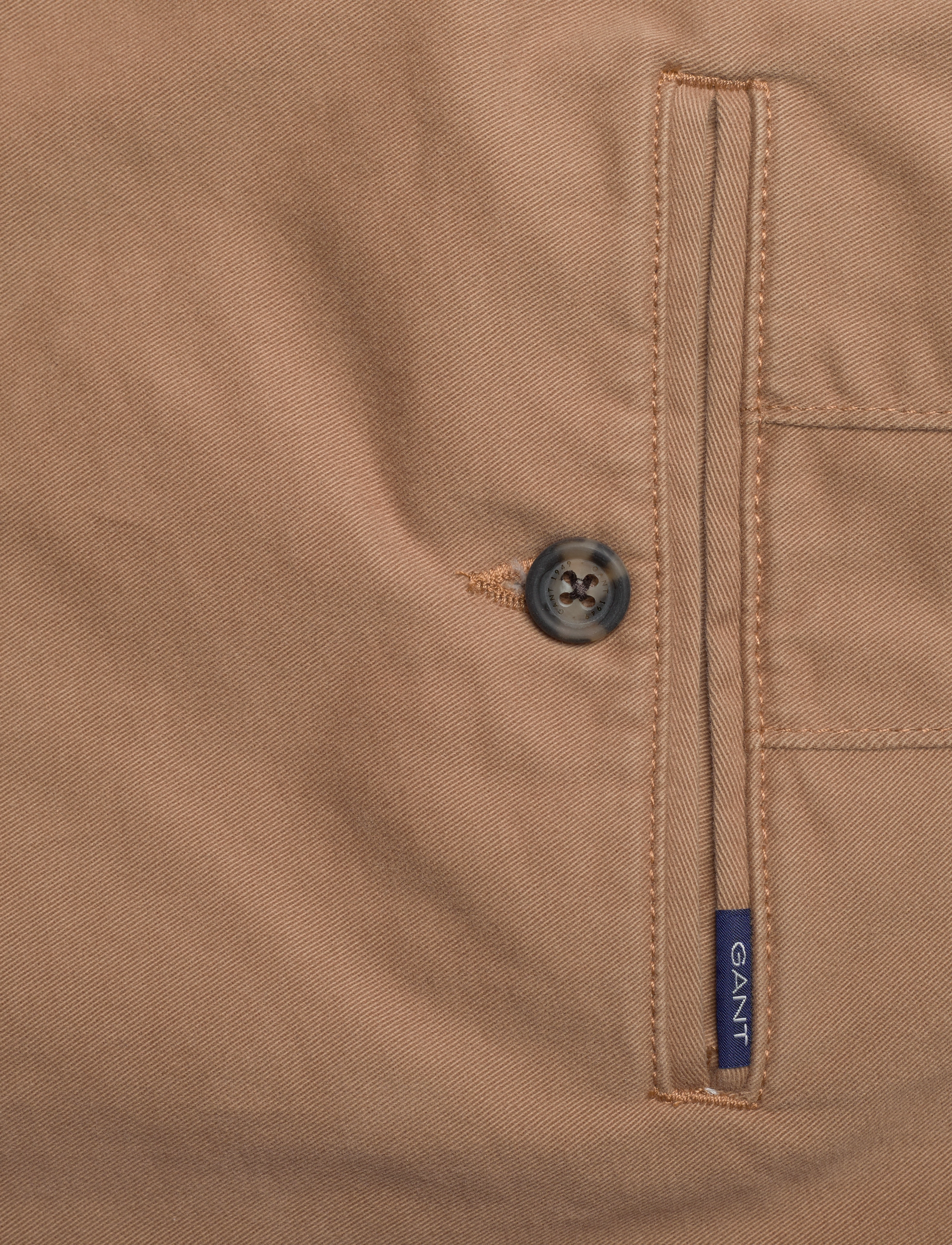 GANT - HALLDEN COMFORT SUPER CHINOS - roasted walnut - 4