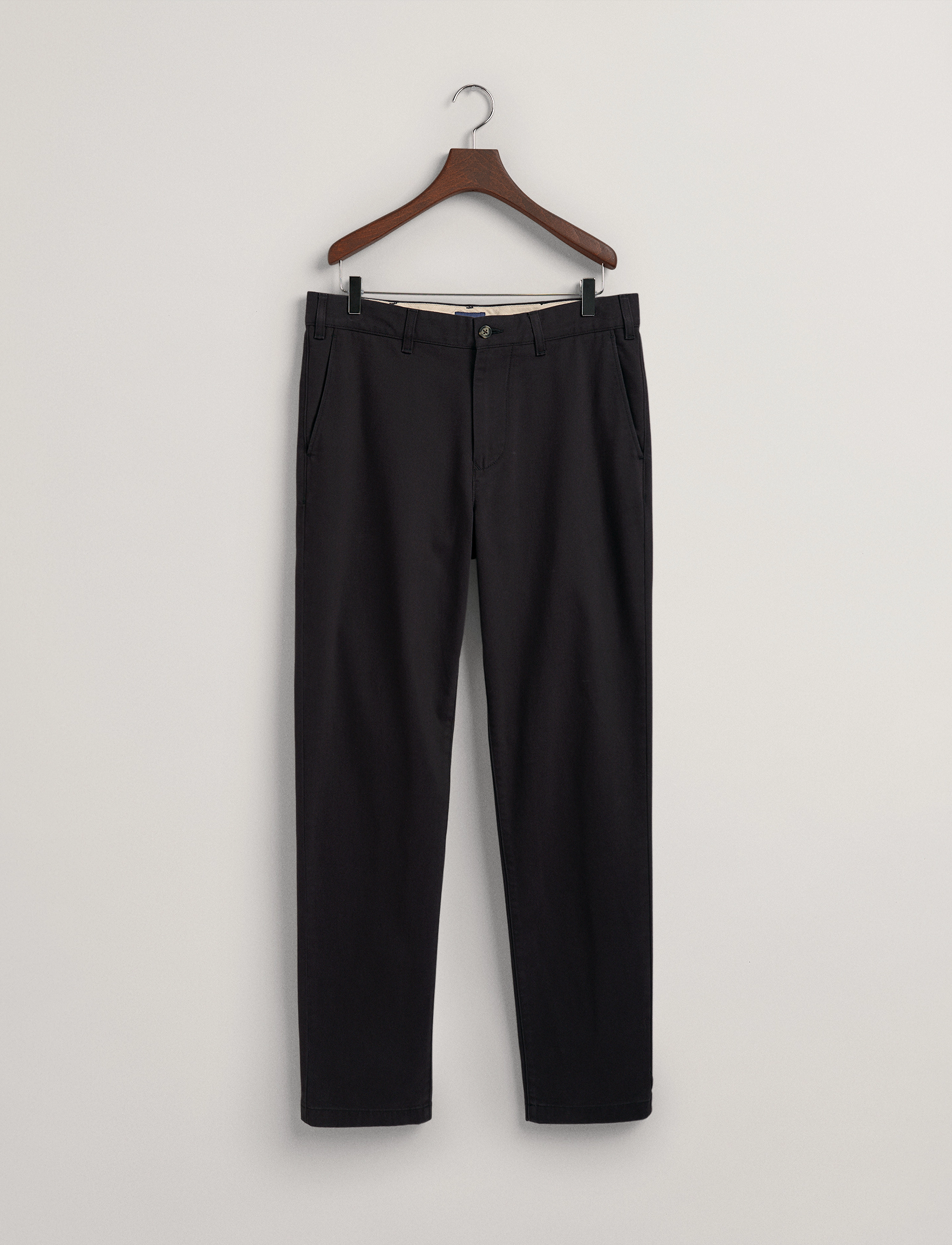 GANT - D1. ALLISTER COMFORT SUPER CHINOS - ebony black - 5