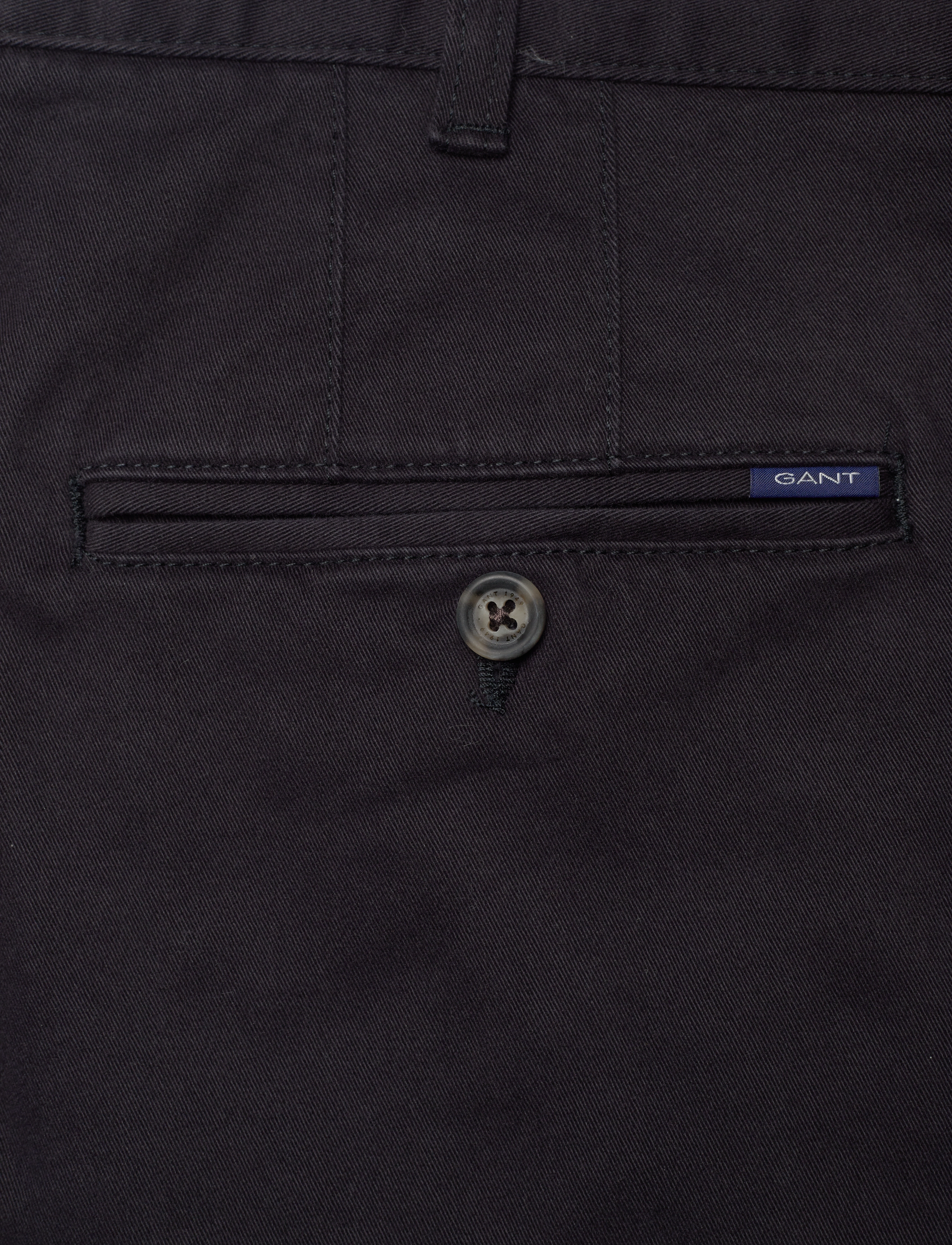 GANT - D1. ALLISTER COMFORT SUPER CHINOS - ebony black - 4