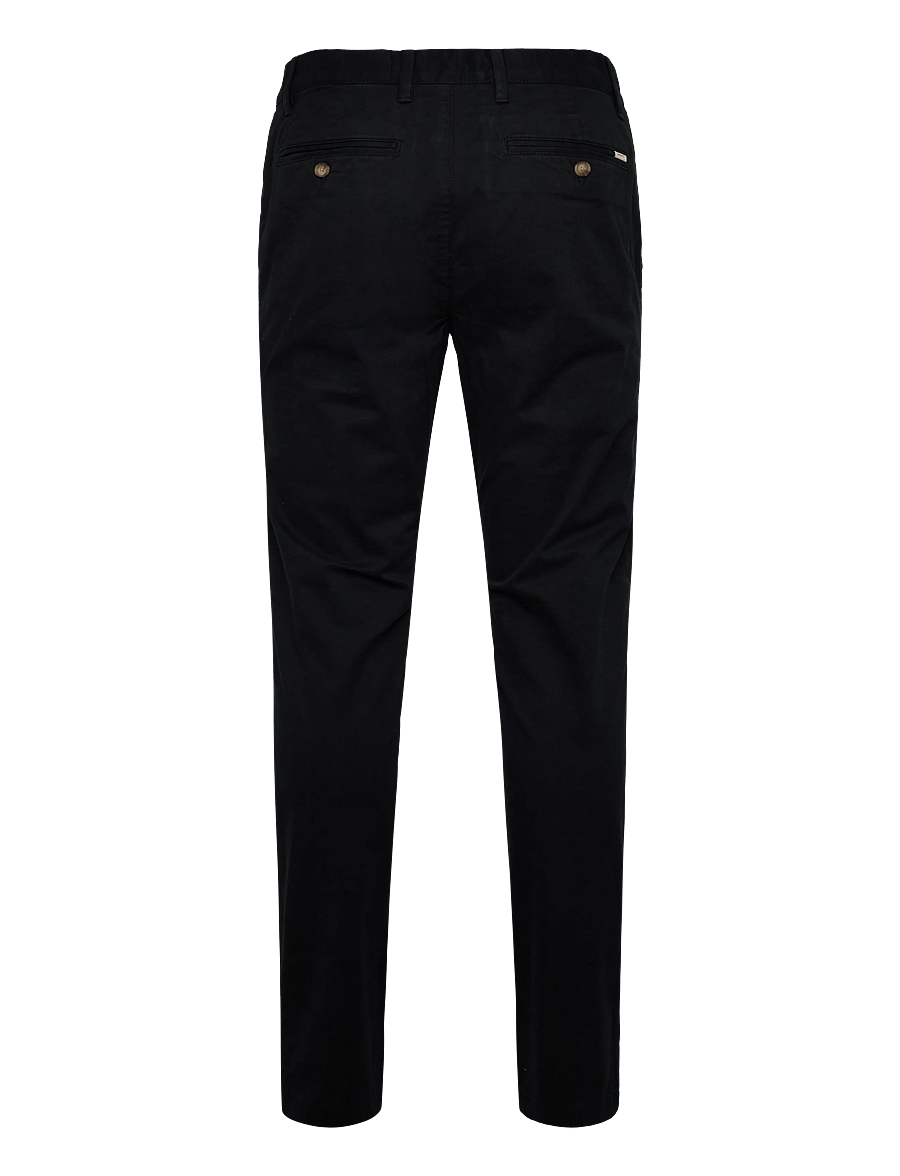Gant - SLIM CLASSIC CHINOS - chinos - black - 2