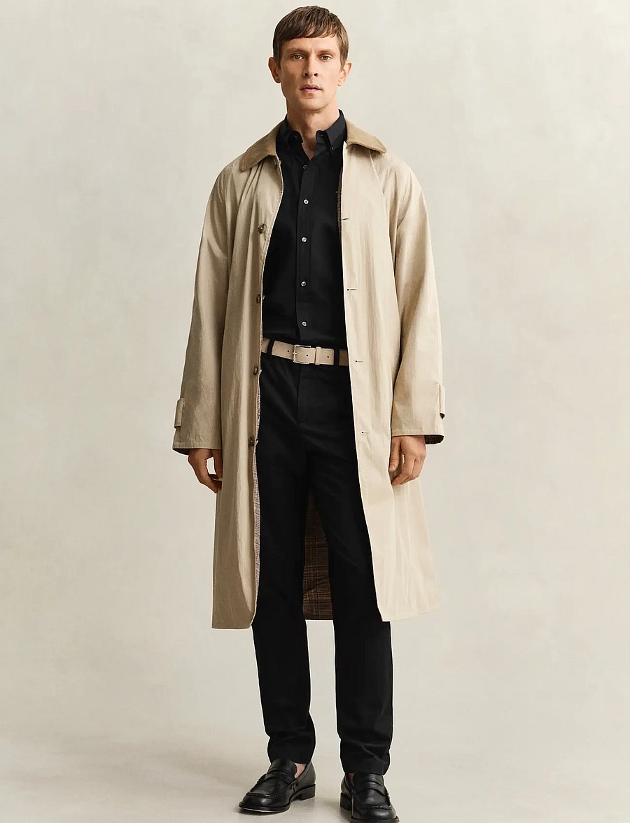 Gant - SLIM CLASSIC CHINOS - chinos - black - 0