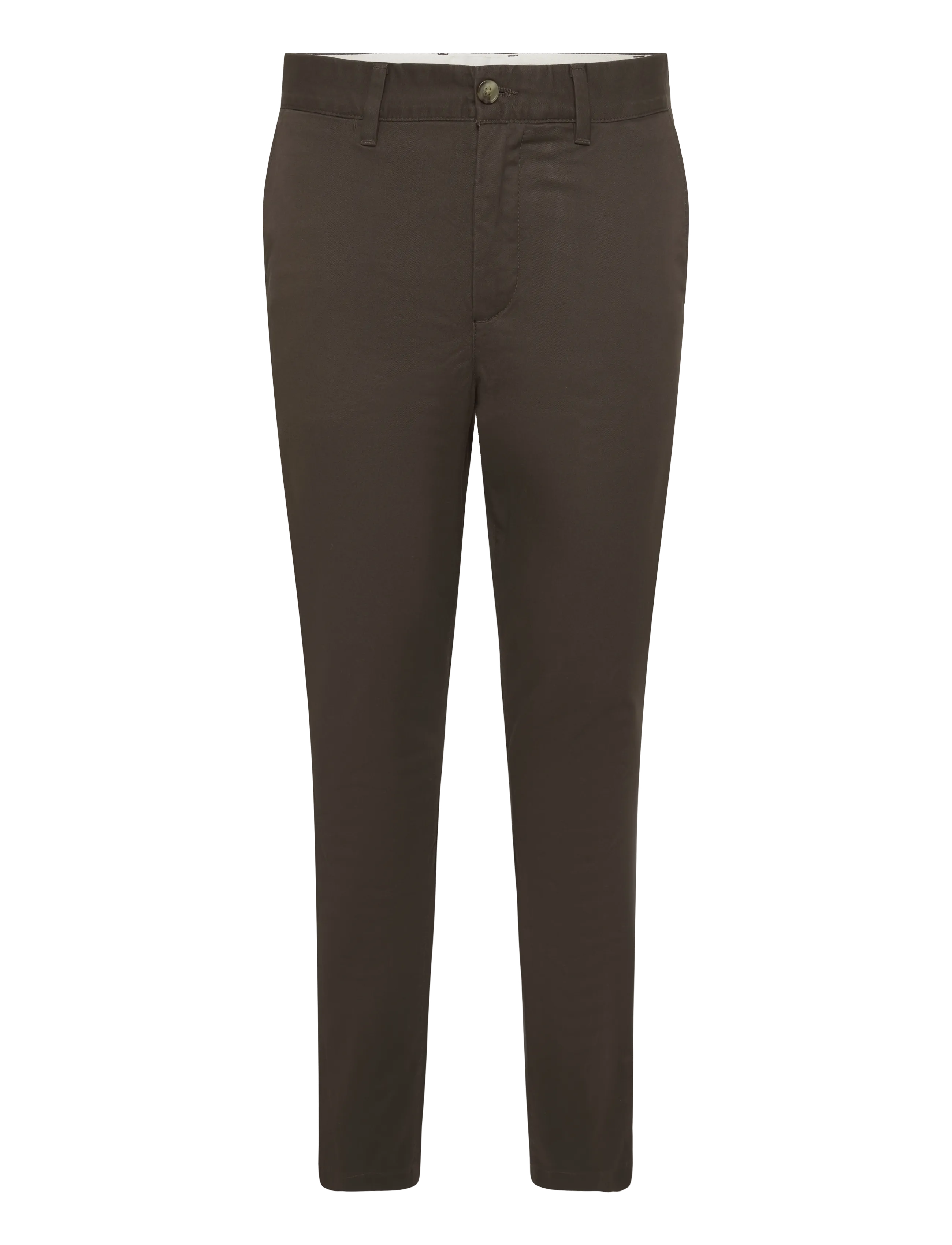 Gant Classic Slim Chinos - Chinos - BLACK BROWN / brown