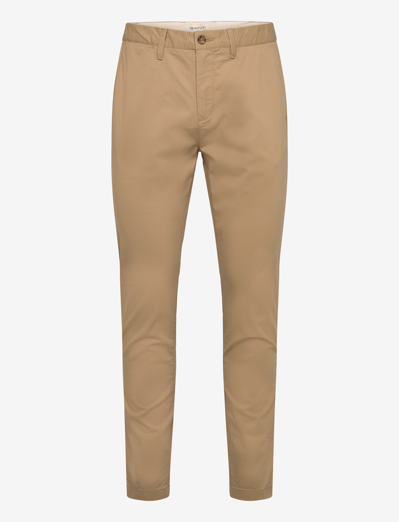 GANT - SLIM CLASSIC CHINOS - chino püksid - dark khaki - 1