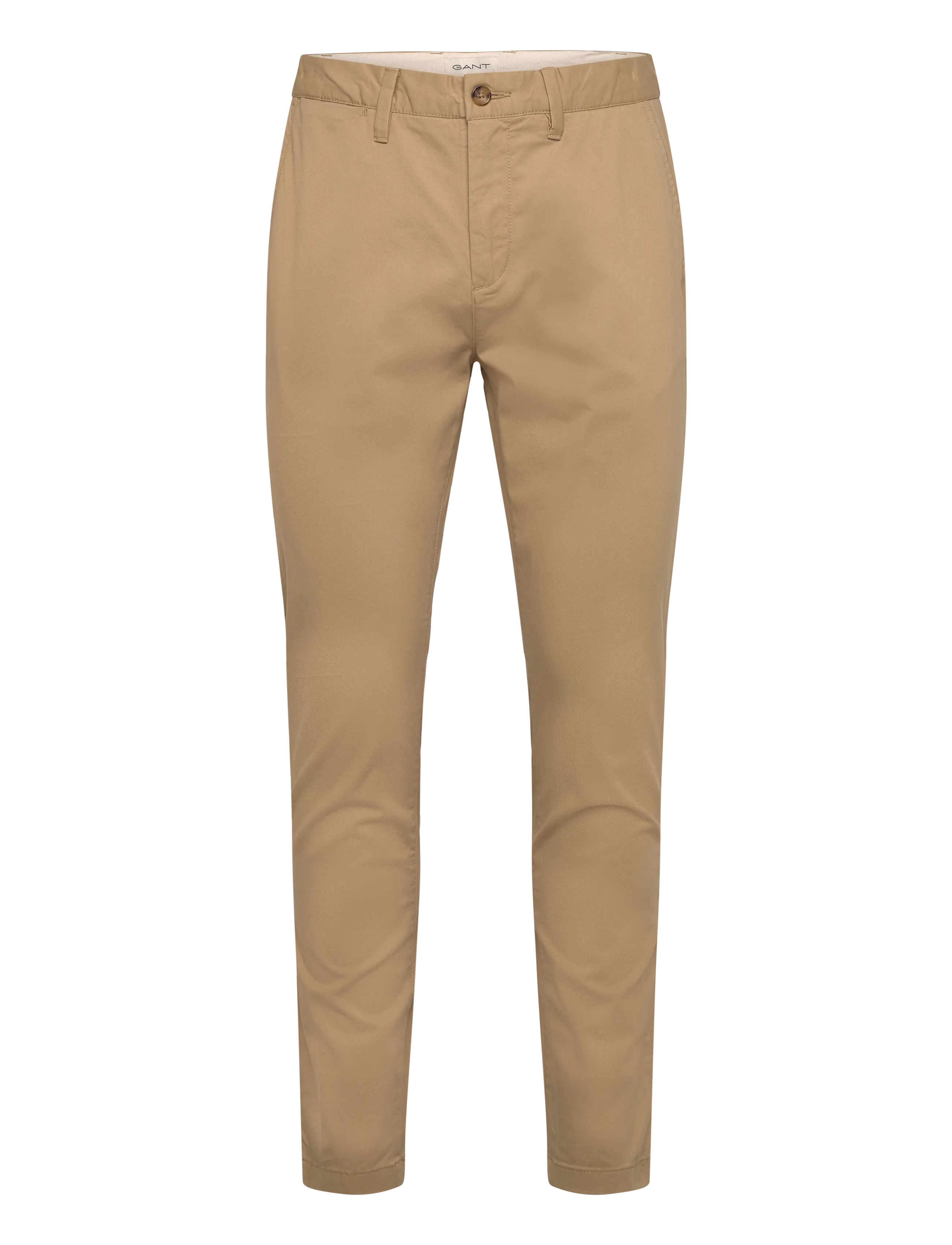 Gant SLIM CLASSIC CHINOS - Byxor - DARK KHAKI / beige