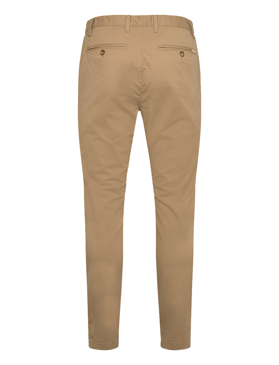 Gant - SLIM CLASSIC CHINOS - chino püksid - dark khaki - 2