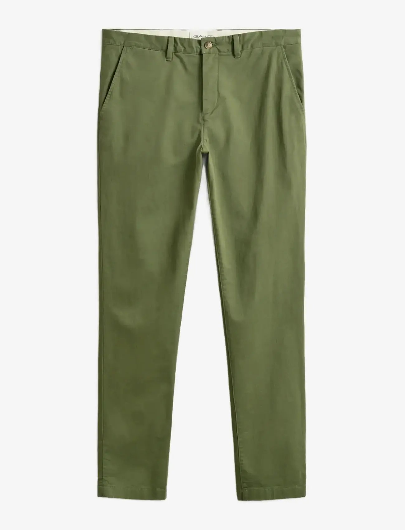 GANT - SLIM CLASSIC CHINOS - chino püksid - dry herb green - 1