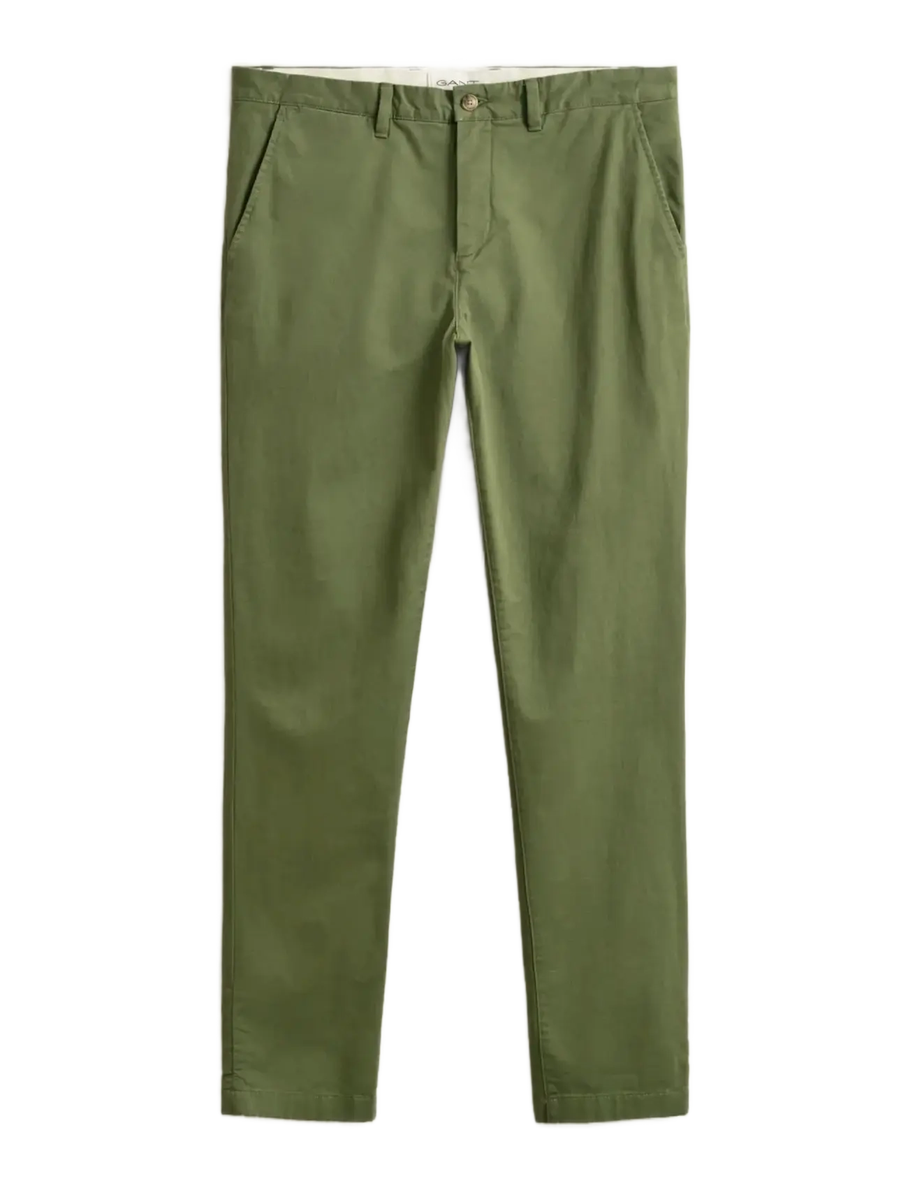Gant SLIM CLASSIC CHINOS - Byxor - DRY HERB GREEN / khaki/green