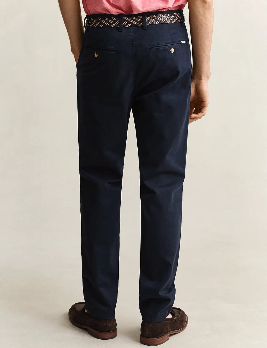 Gant - SLIM CLASSIC CHINOS - chinos - evening blue - 3