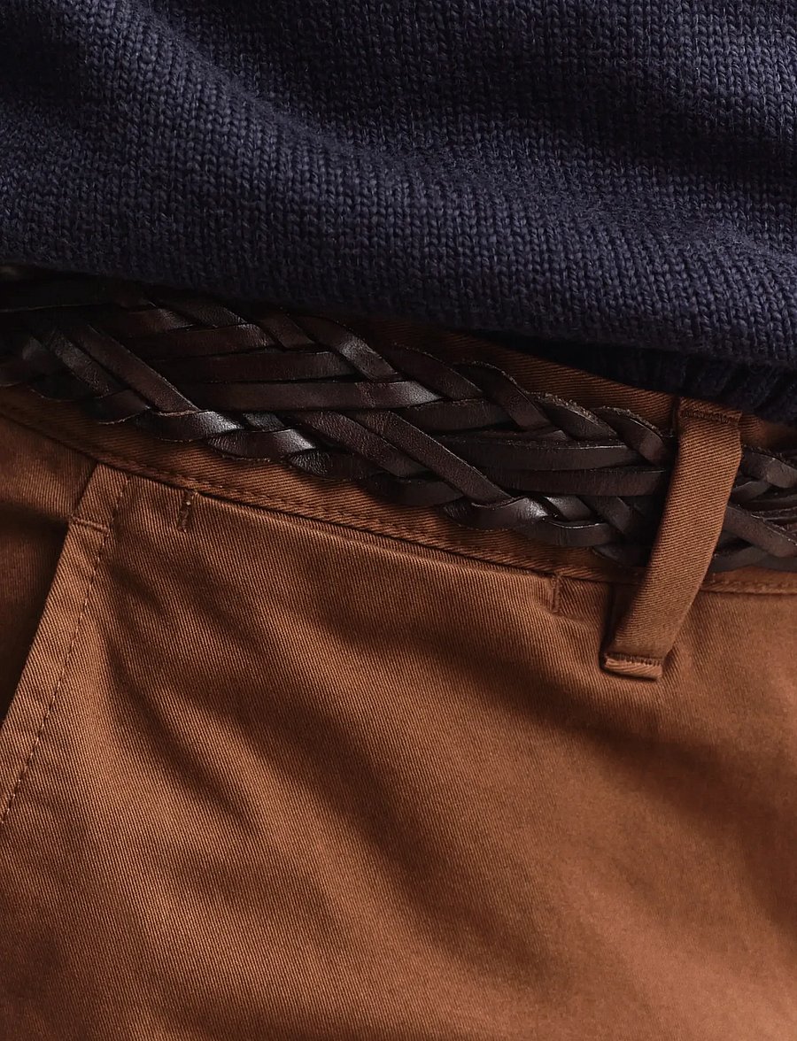 Gant - Classic Slim Chinos - chinos - mahogany brown - 3