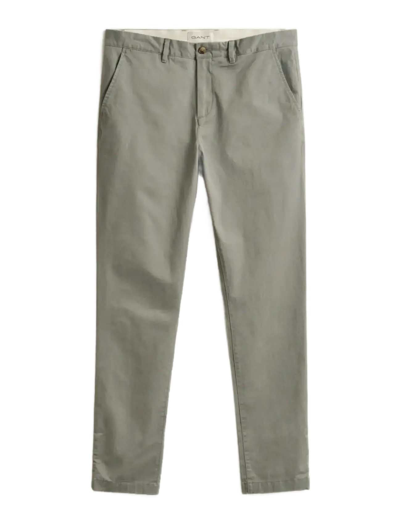 Gant SLIM CLASSIC CHINOS - Byxor - PEWTER GREY / grey