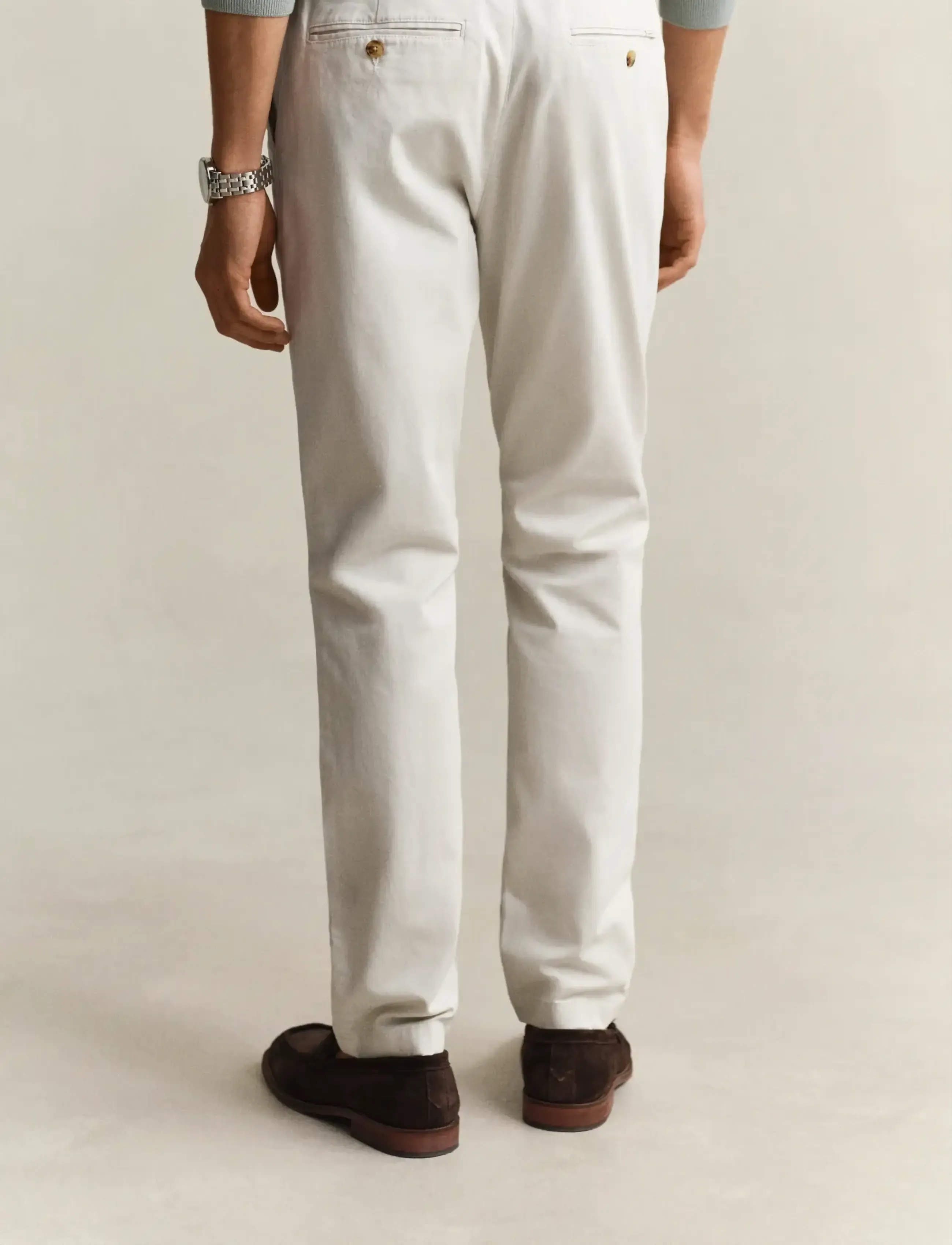 Gant - SLIM CLASSIC CHINOS - chino püksid - sand - 2