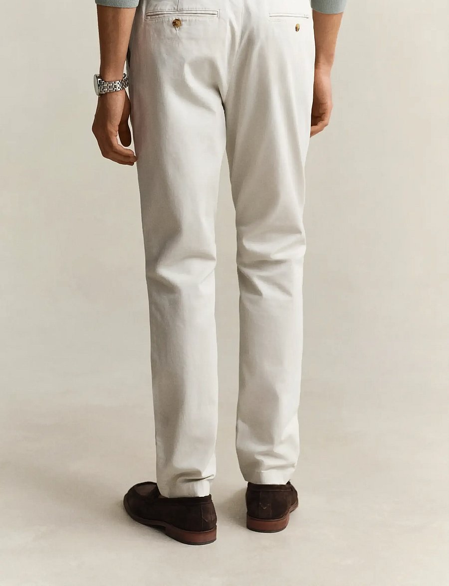 Gant - SLIM CLASSIC CHINOS - chino püksid - sand - 2