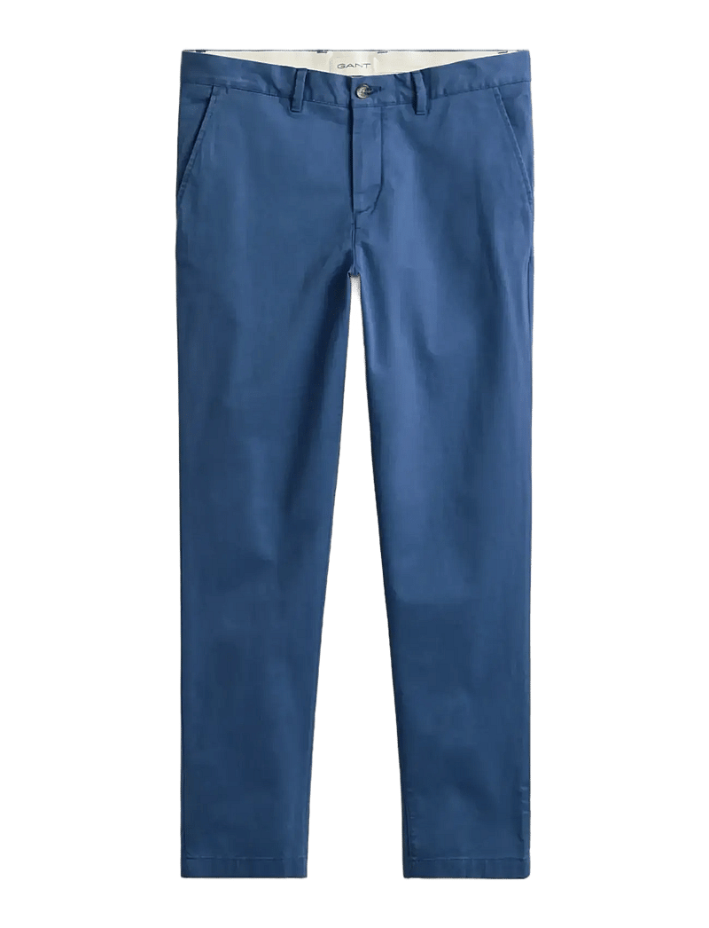 Gant - SLIM CLASSIC CHINOS - chinos - vintage blue - 1