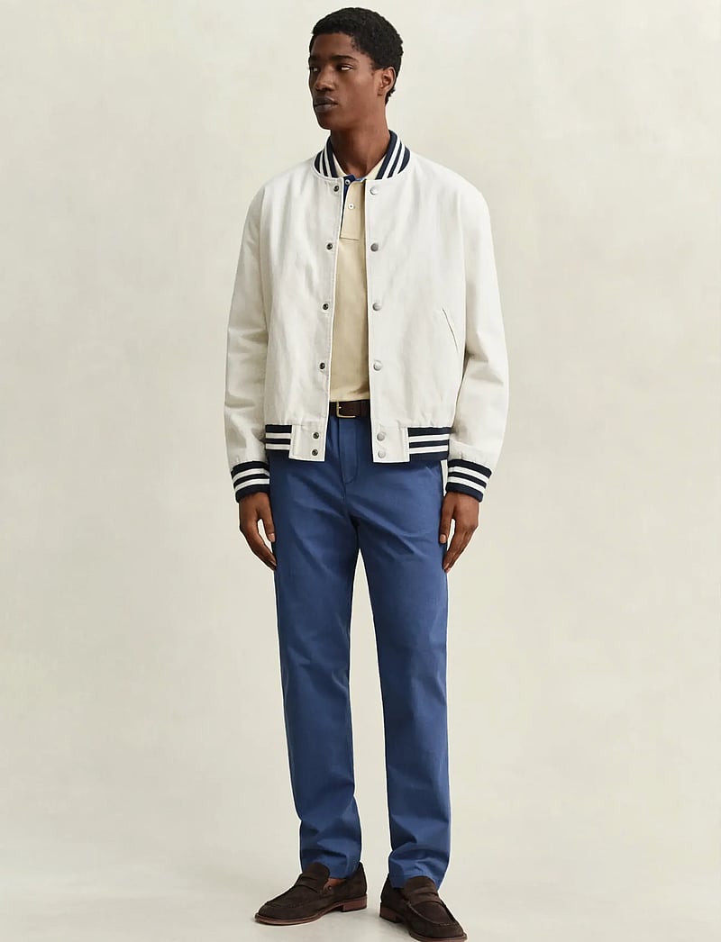 Gant - SLIM CLASSIC CHINOS - chinos - vintage blue - 0