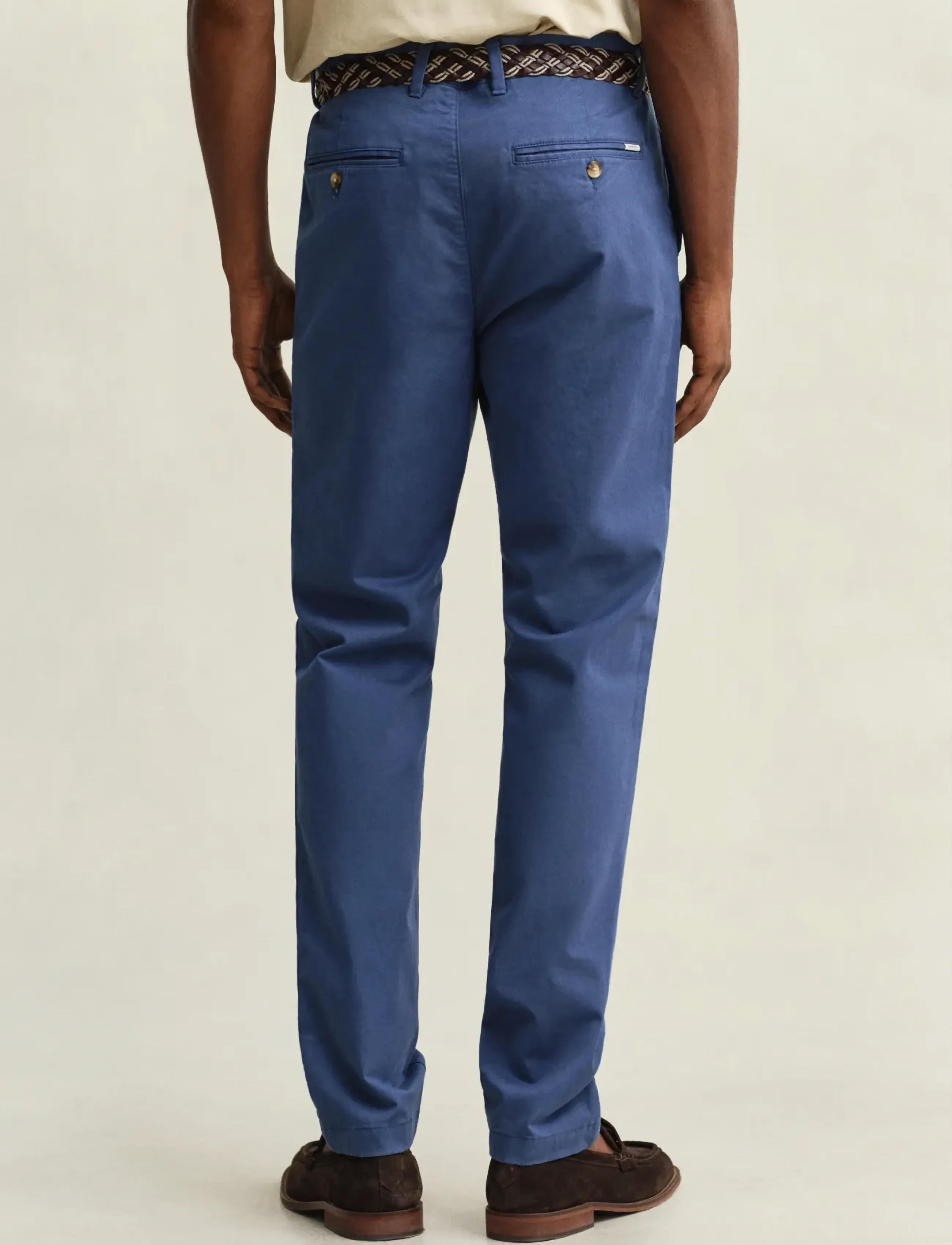 Gant - Classic Slim Chinos - chino püksid - vintage blue - 2