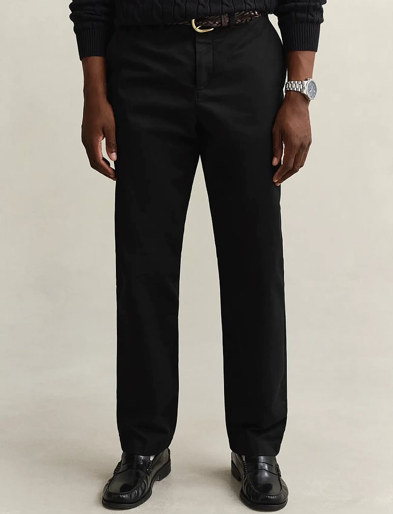 GANT - REG CLASSIC CHINOS - chinos - black - 4