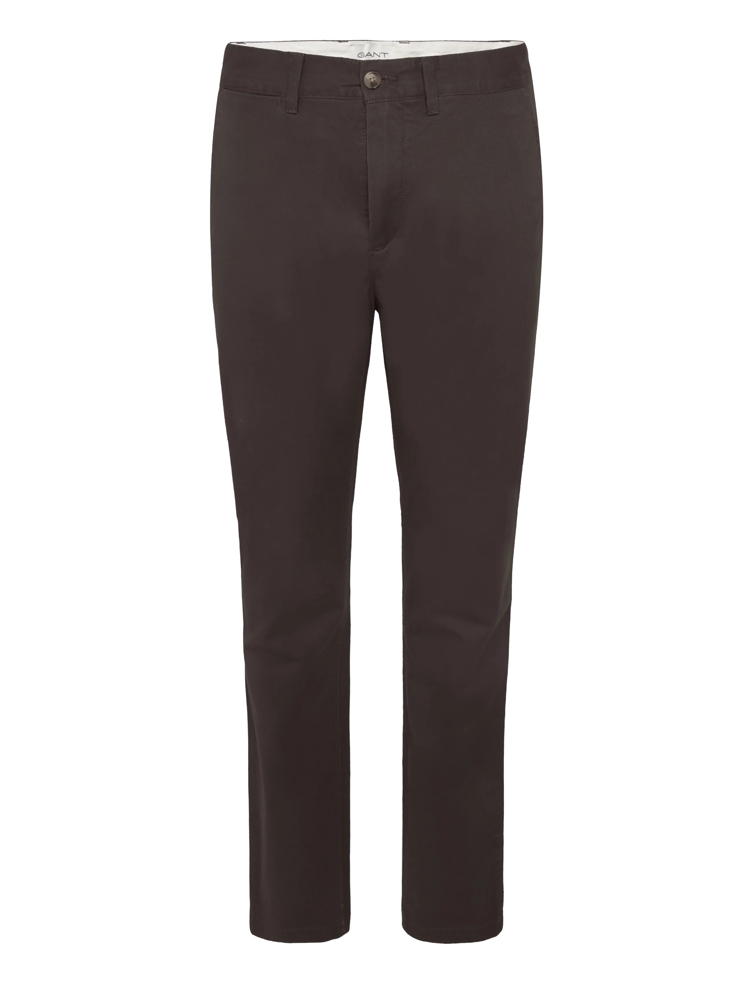 Gant Classic Regular Chinos - Höstgarderoben - BLACK BROWN / brown