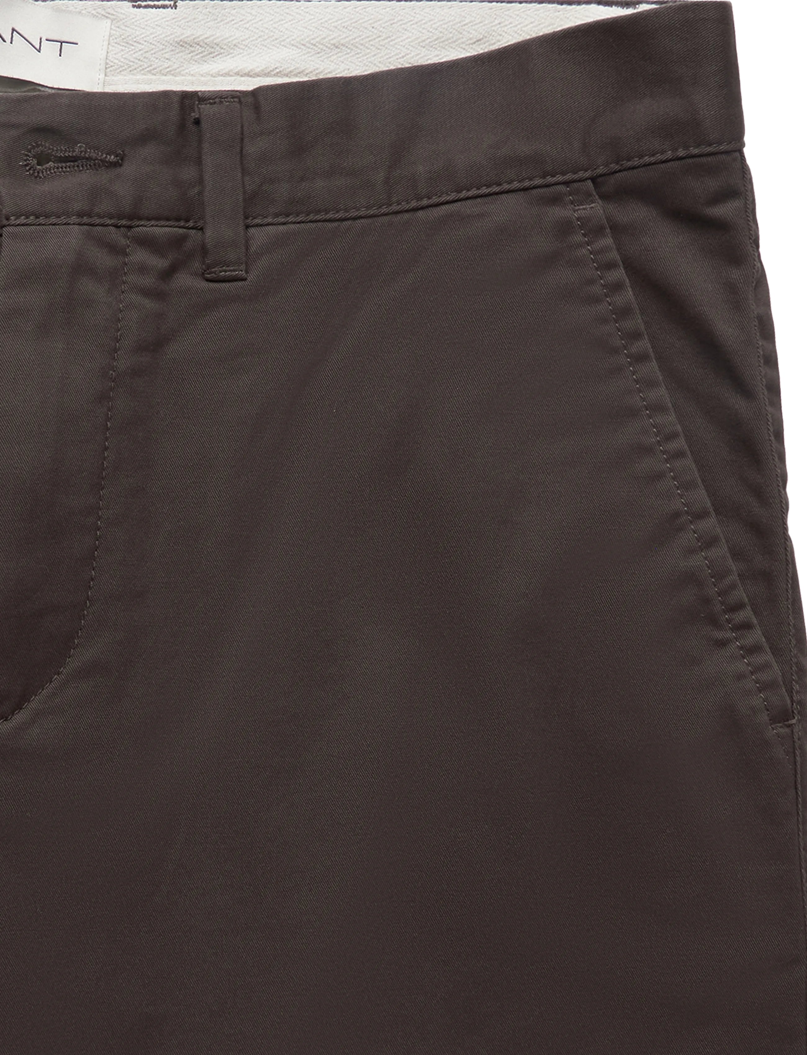 Gant - Classic Regular Chinos - chinos - black brown - 2