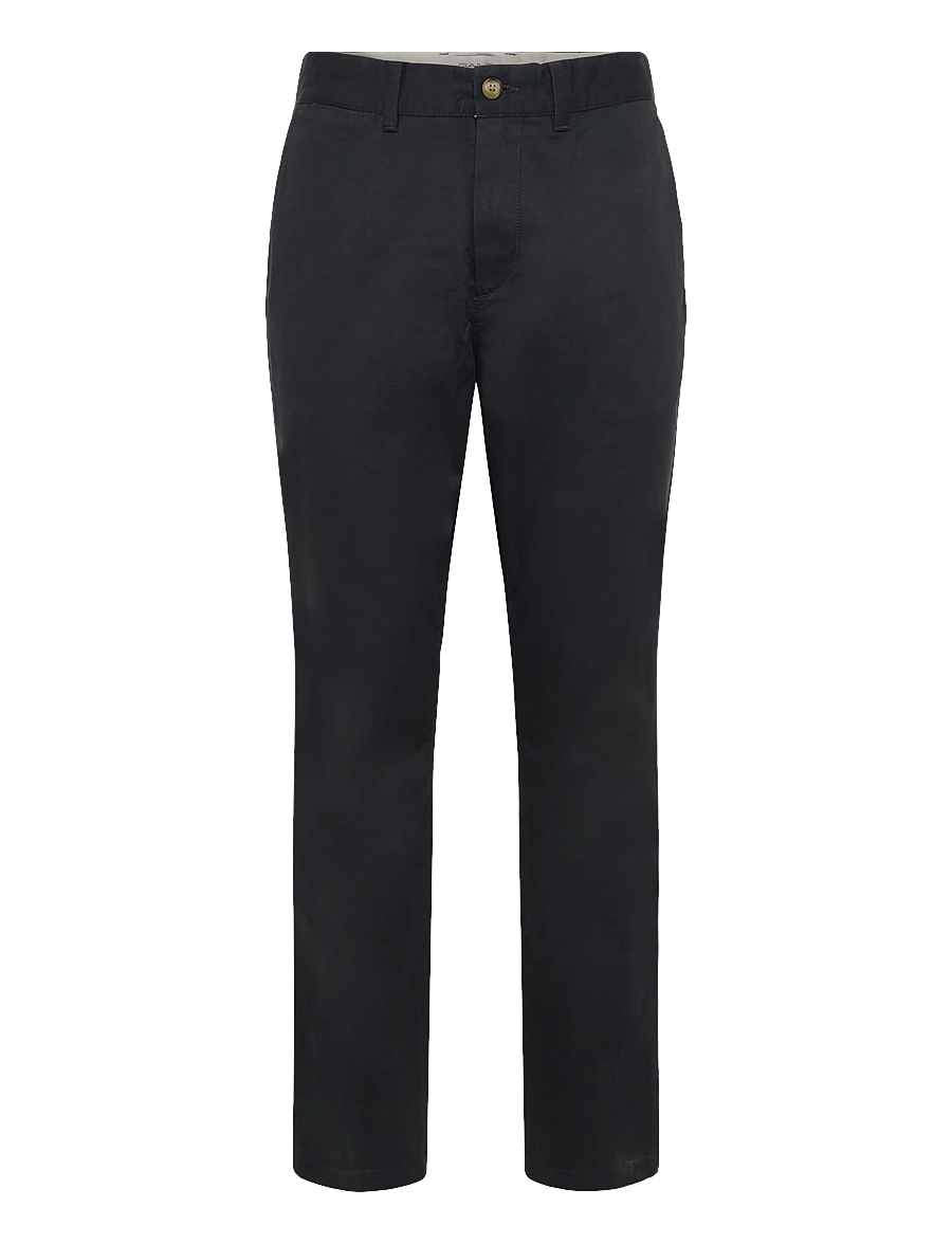 Gant - Classic Regular Chinos - chinos - black grey - 0