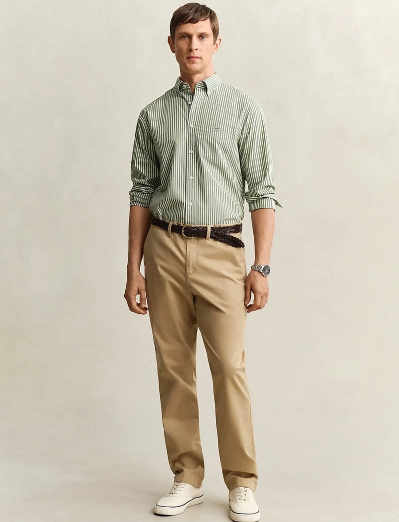 GANT - REG CLASSIC CHINOS - chinos - dark khaki - 0