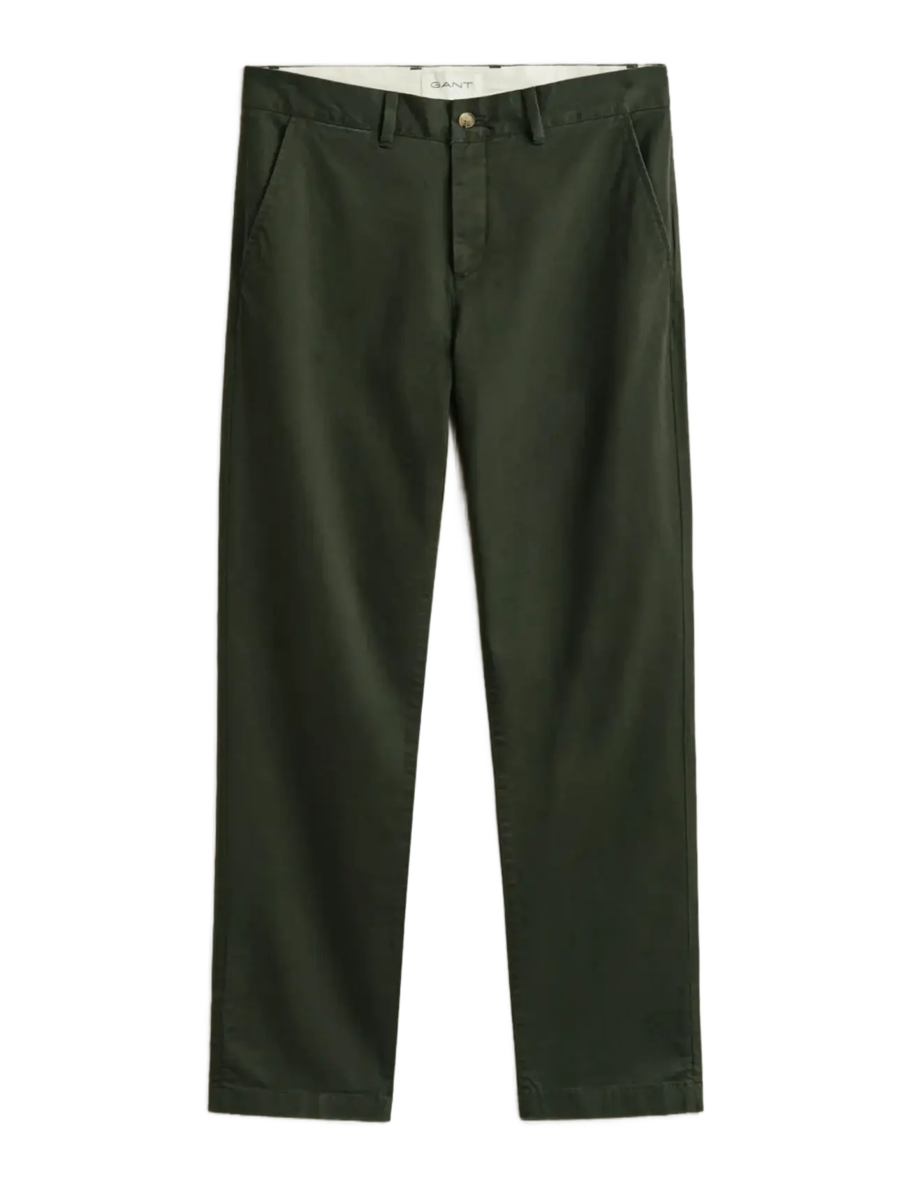 Gant - Classic Regular Chinos - chinos - dark moss green - 1