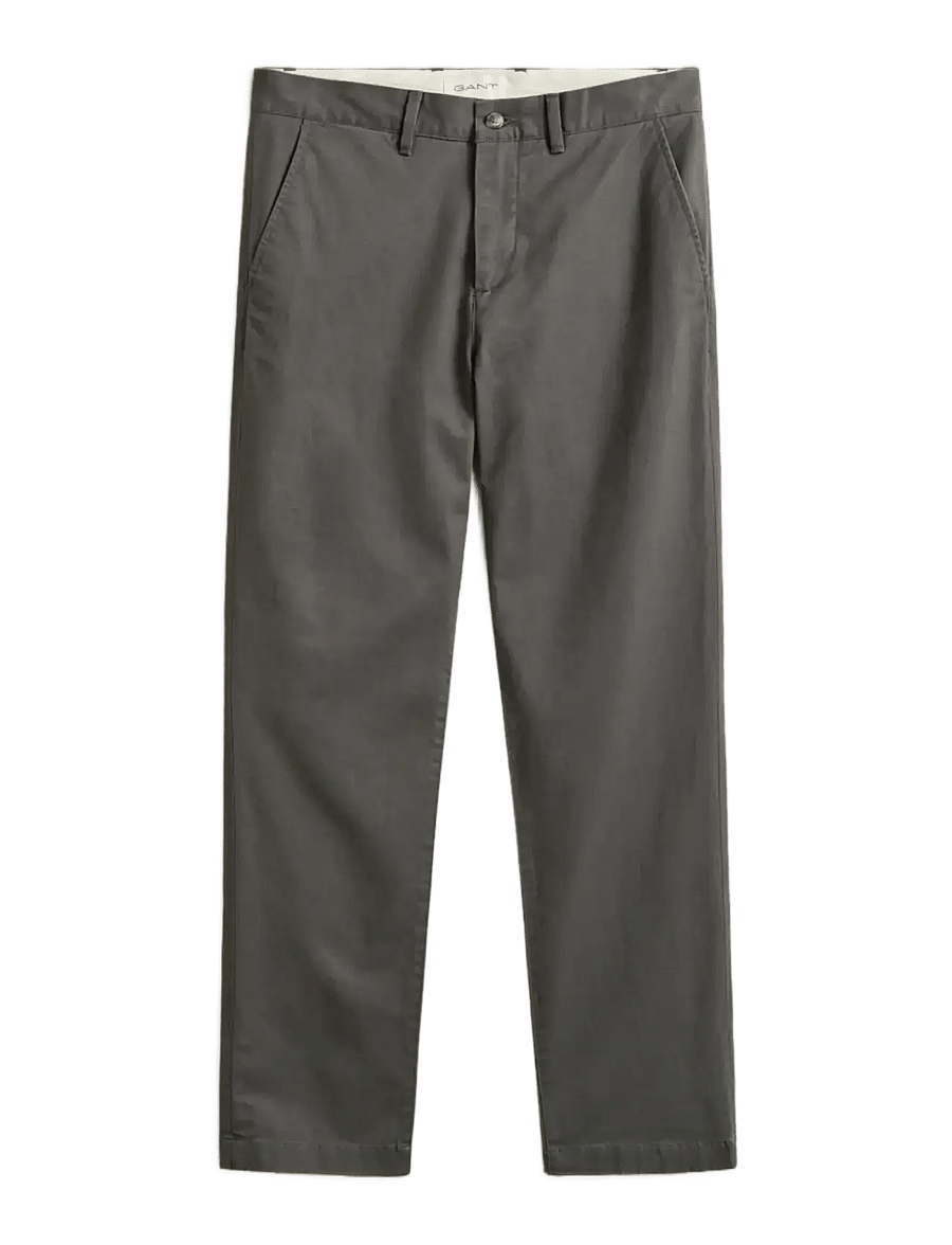 Gant - Classic Regular Chinos - chino püksid - dusky anthracite - 1