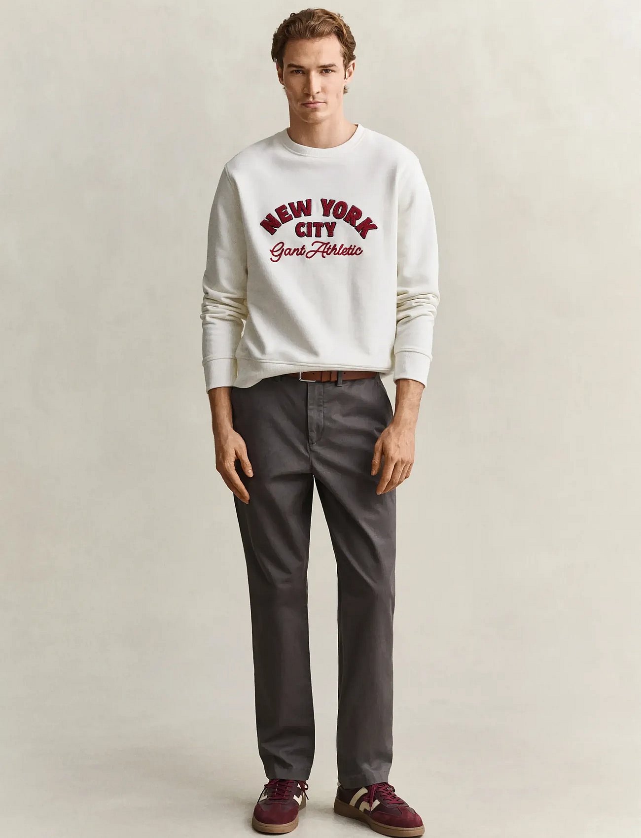 Classic Regular Chinos - DUSKY