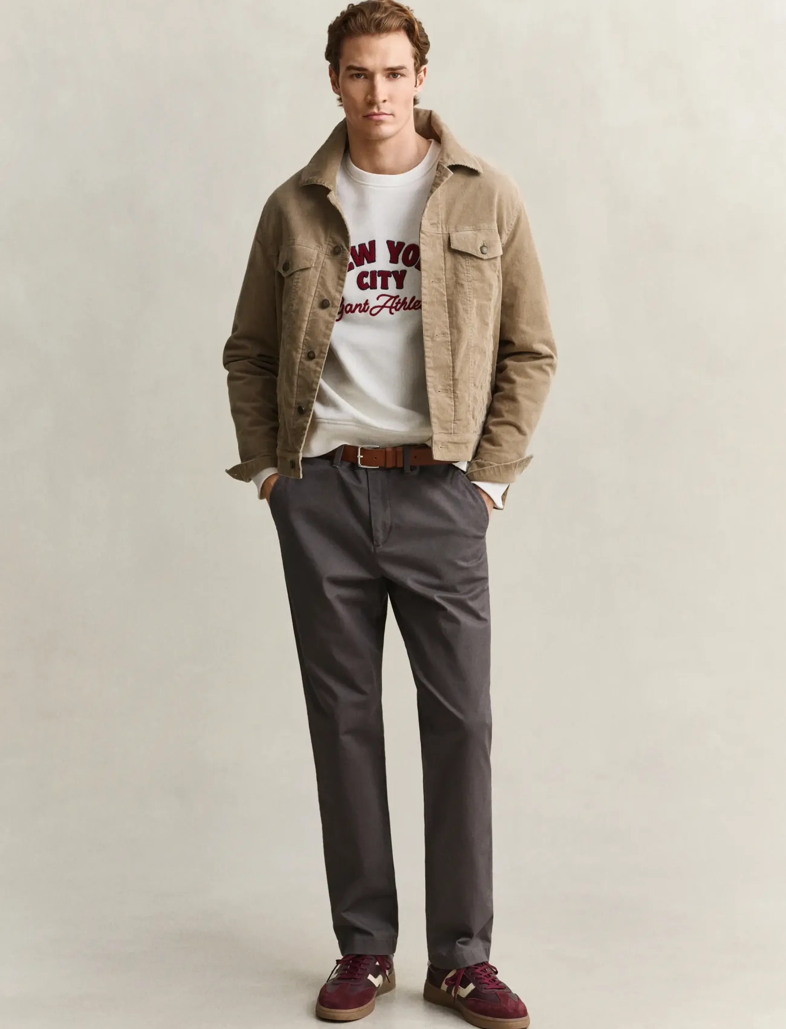 Gant - Classic Regular Chinos - chino püksid - dusky anthracite - 4