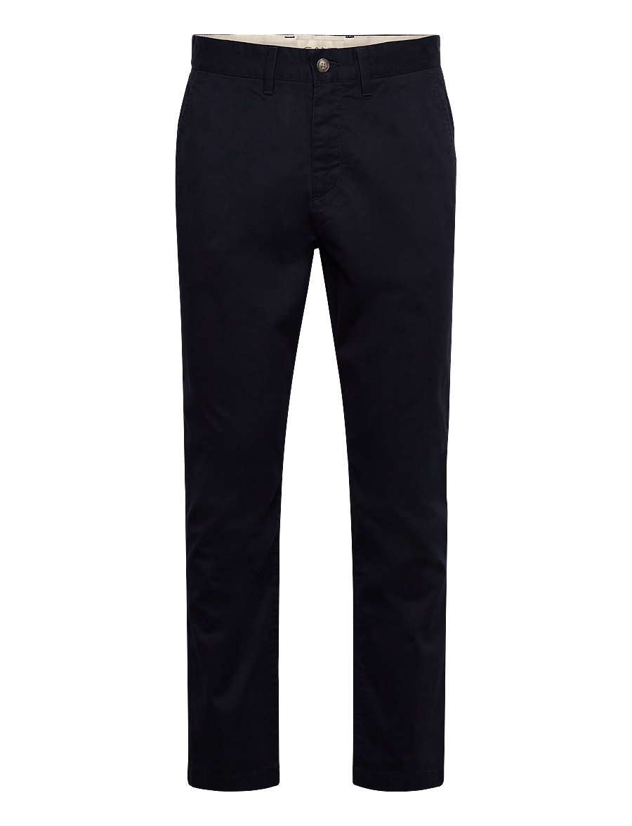 Gant - Classic Regular Chinos - chinos - evening blue - 1
