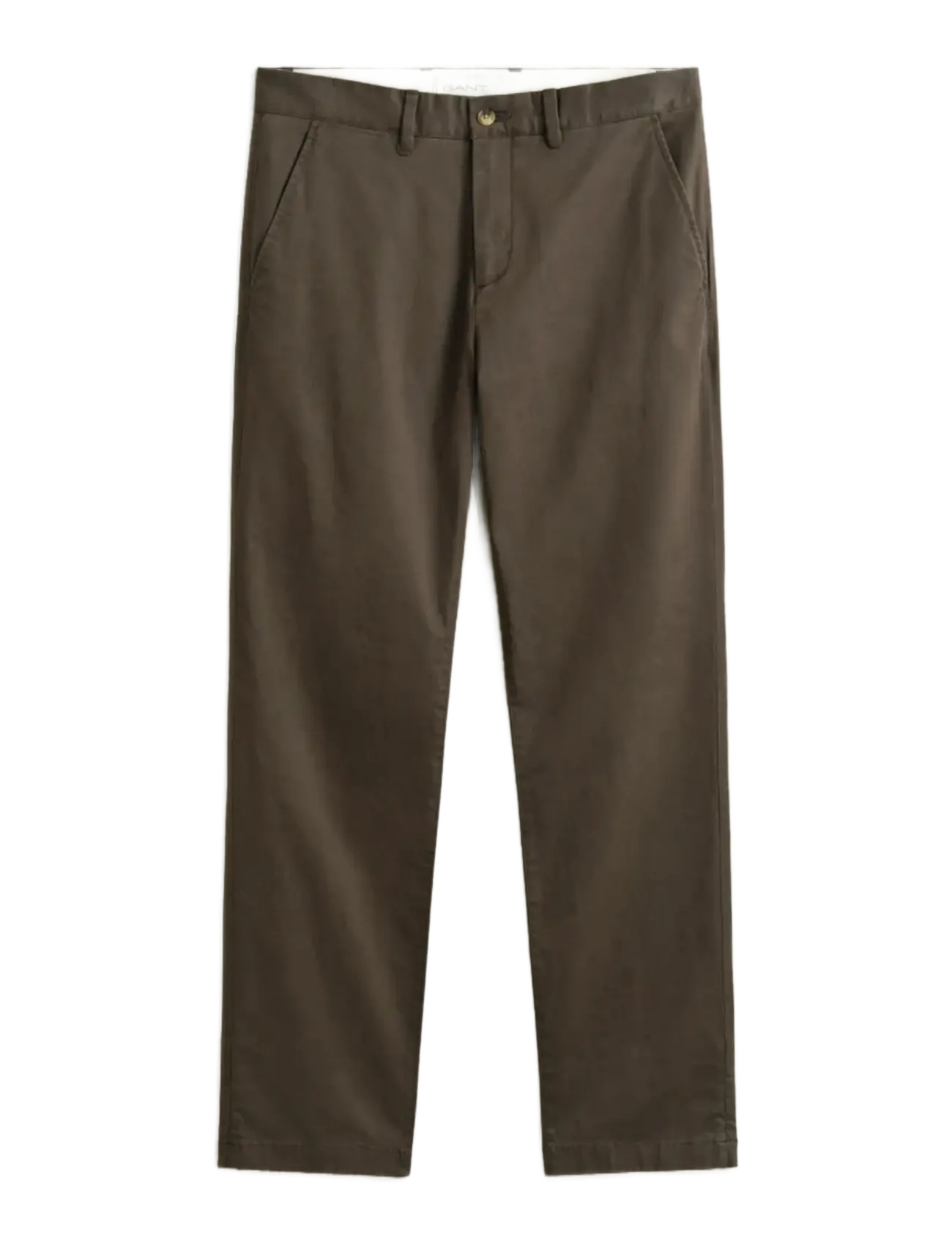 Gant - Classic Regular Chinos - chinos - shadow brown - 1