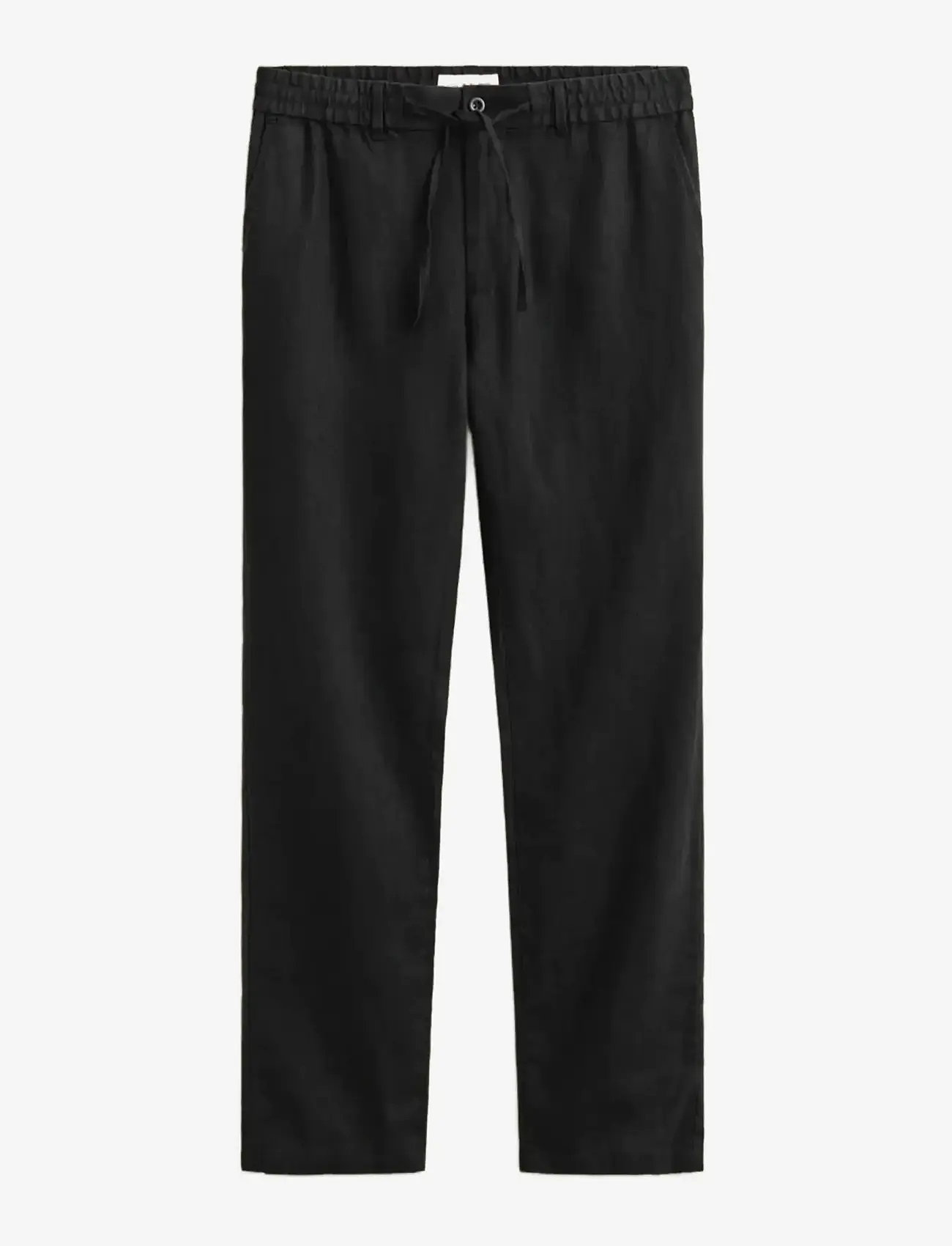 Gant - Linen Pants - linased püksid - black - 1