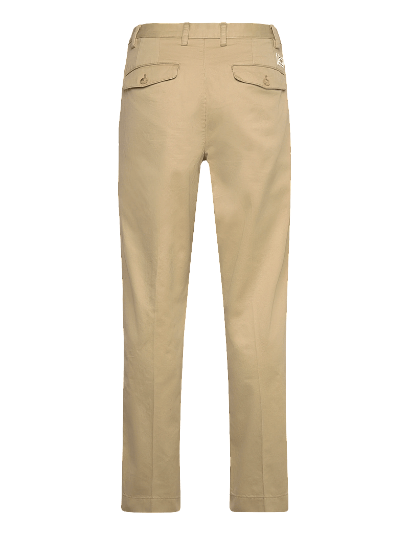 GANT - REG PLEATED COTTON TWILL CHINOS - chinos - woody beige - 2