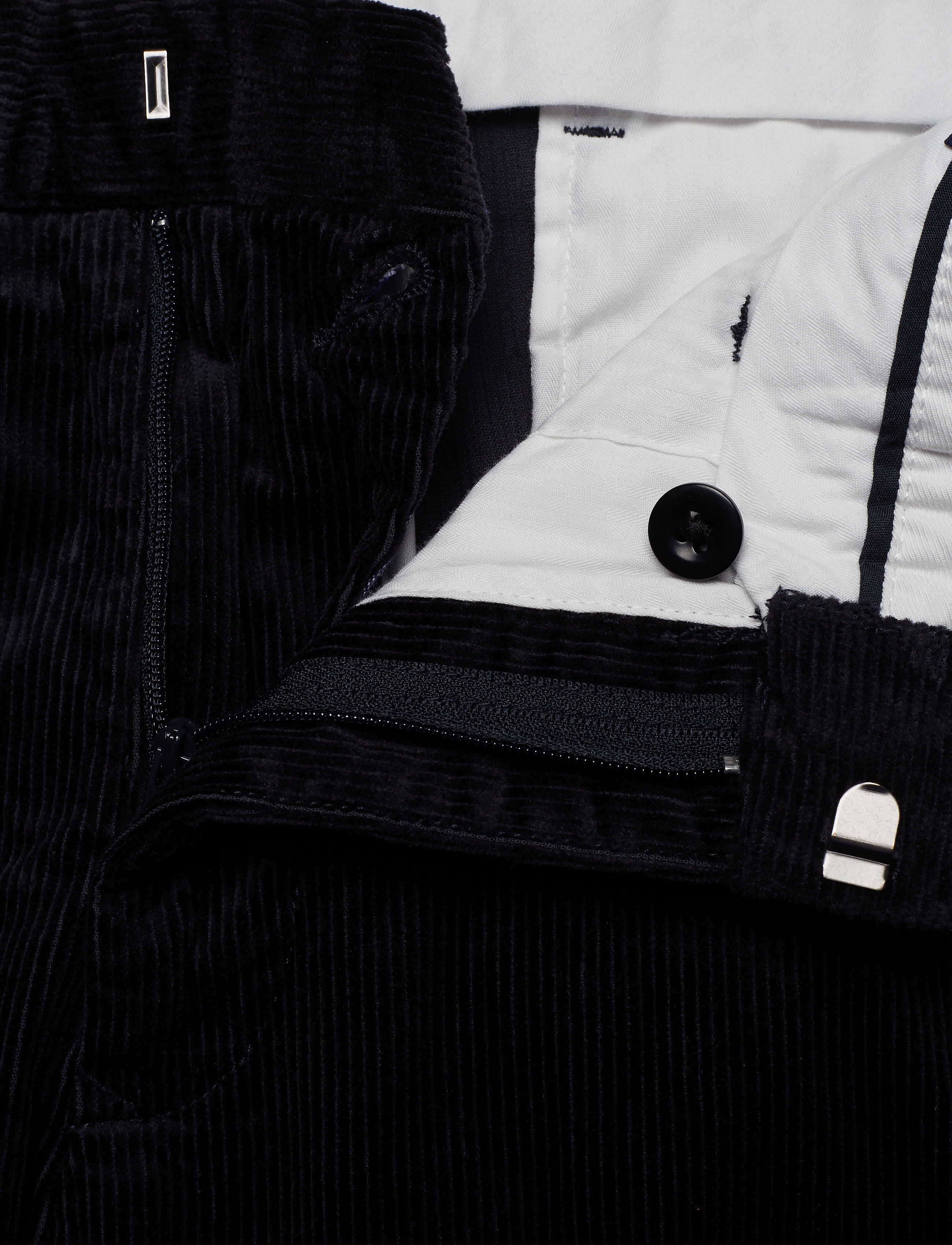 GANT - D1. SLIM CORD SLACK - evening blue - 2