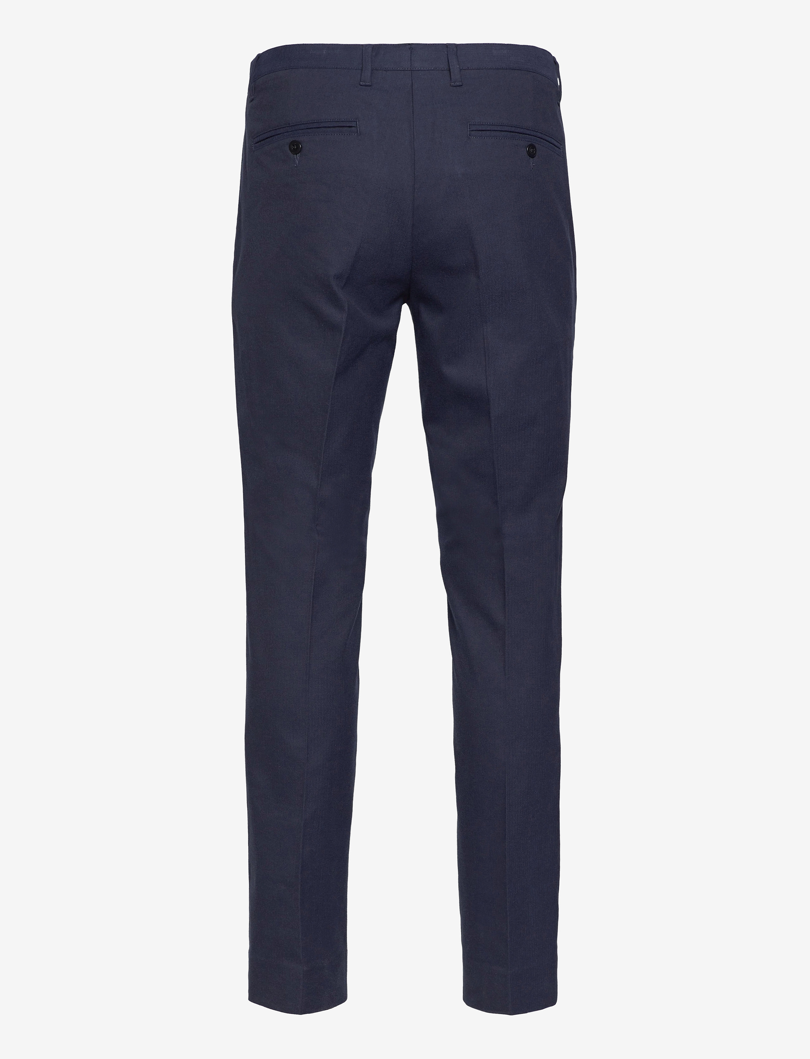 GANT - D1. SLIM HERRINGBONE PANT - evening blue - 1