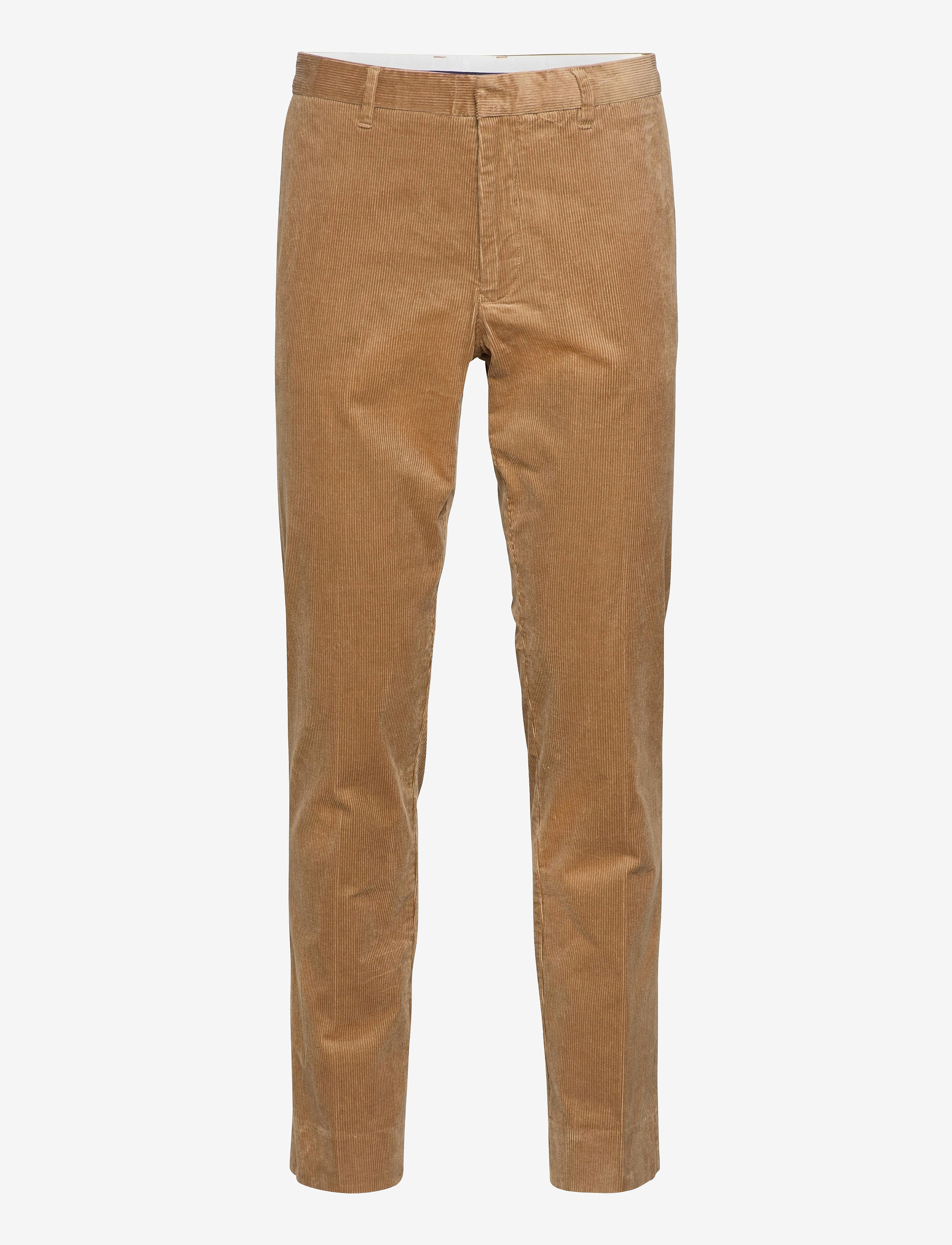 GANT - D1. SLIM CORD PANT - dark khaki - 0