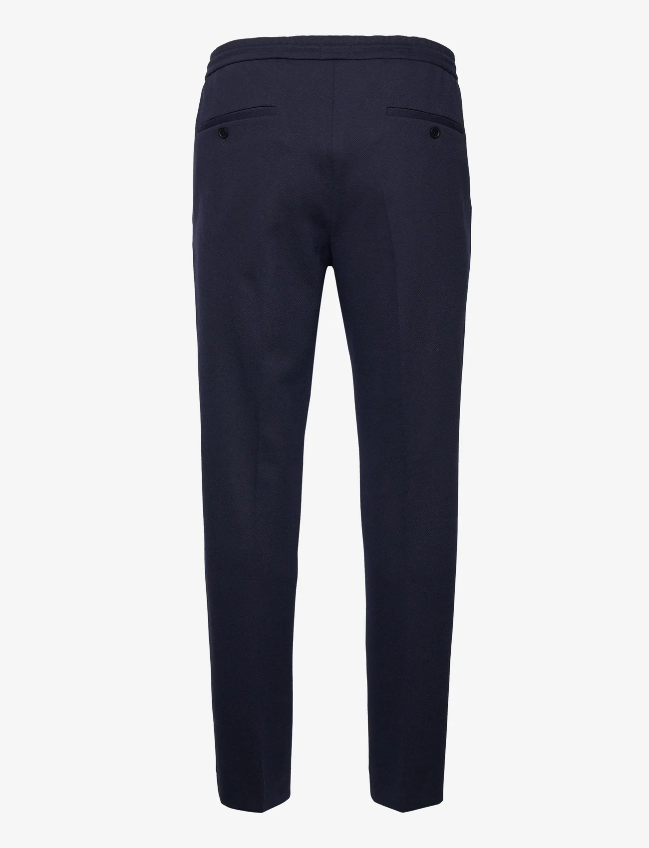 GANT - D1. JERSEY SUIT PANTS - pantalons - evening blue - 1