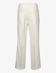 GANT - D1. PINSTRIPE PANTS - casual trousers - caulk white - 1