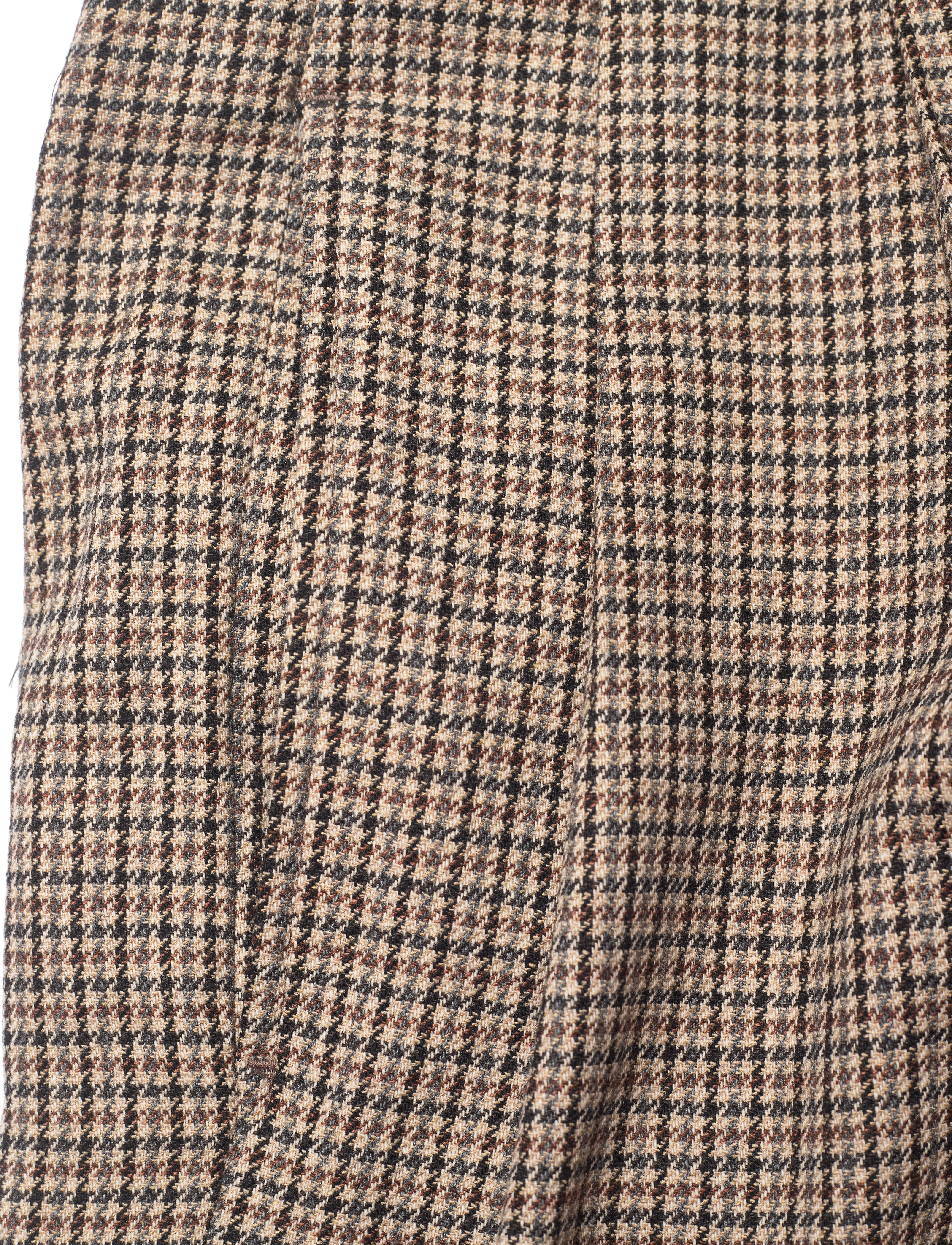 GANT - D2. PLEATED CHECKED SUIT PANT - dry sand - 2