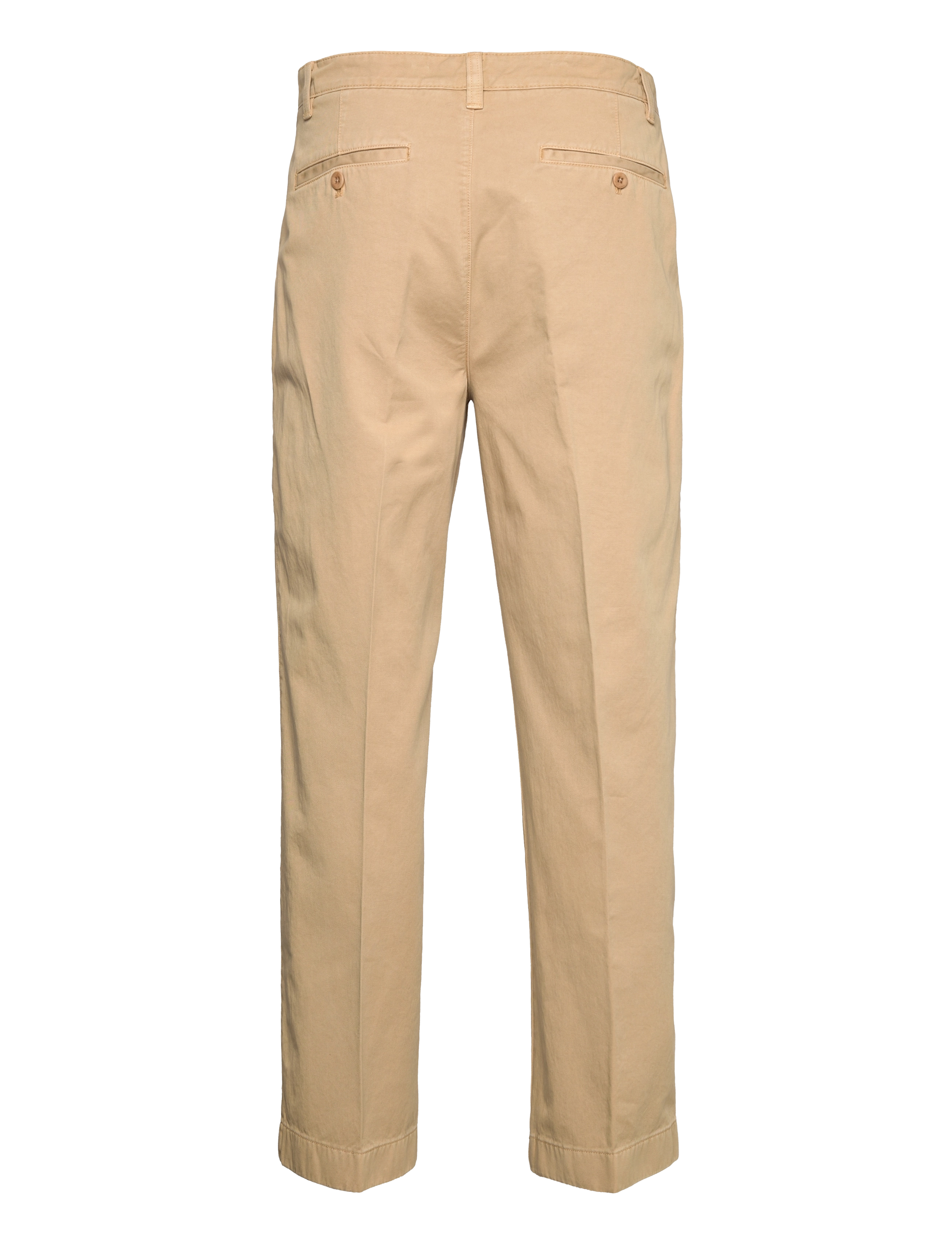 GANT - D2. WIDE COTTON TWILL CHINO - hazelwood beige - 1