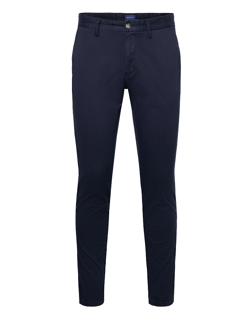 GANT - SLIM EVERYDAY CHINO - chinos - evening blue - 0