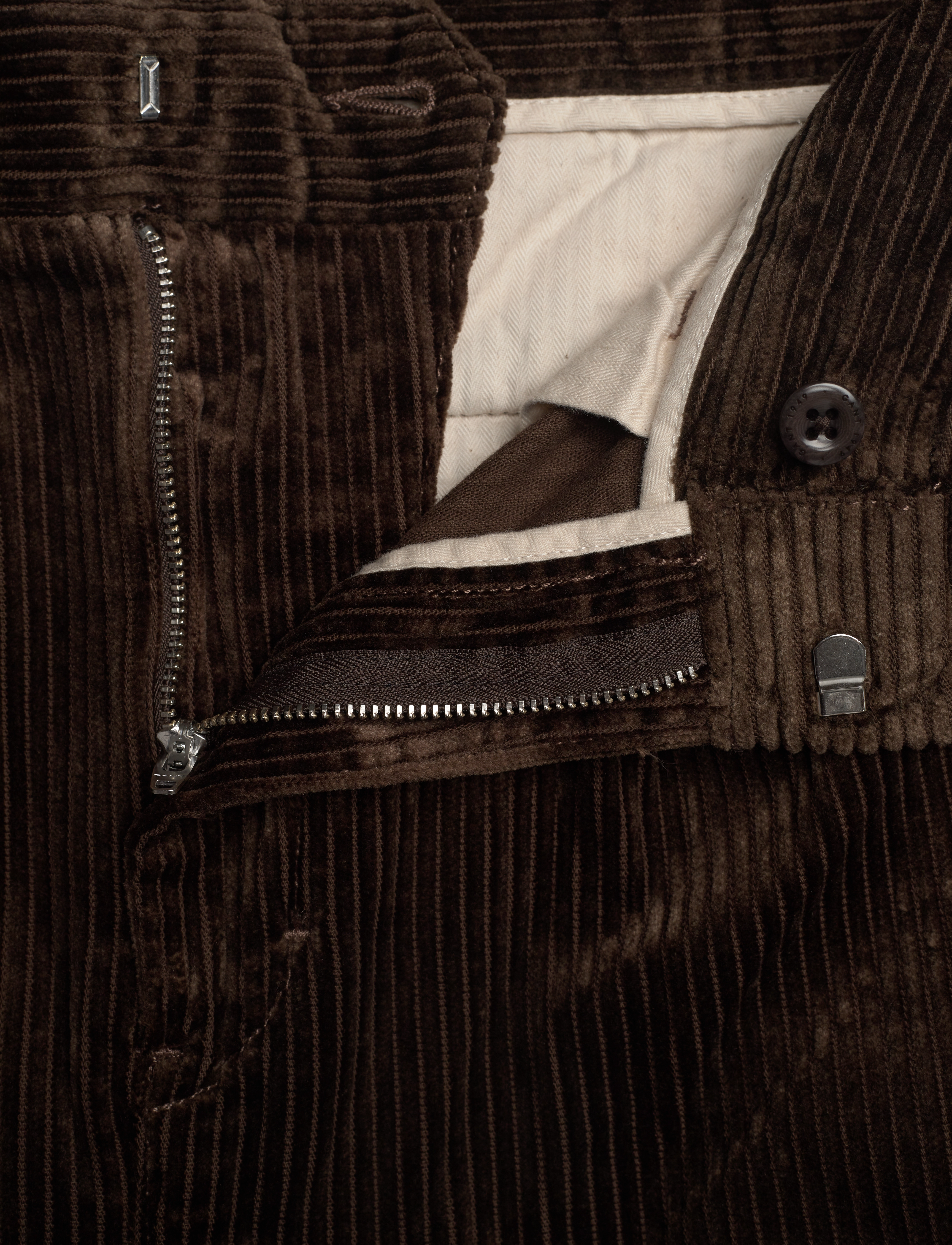 GANT - D2. WIDE VOLUME CORD PANTS - rich brown - 3