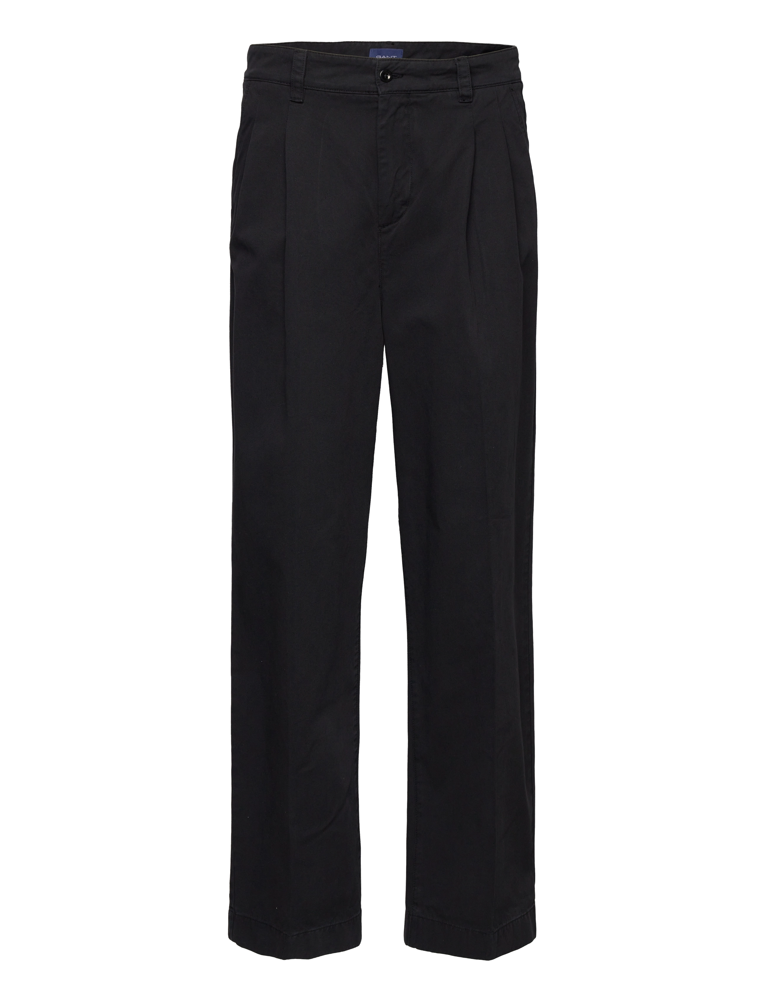 GANT D1. Pleated Volume Chinos Schwarz - 34x32 - Herren