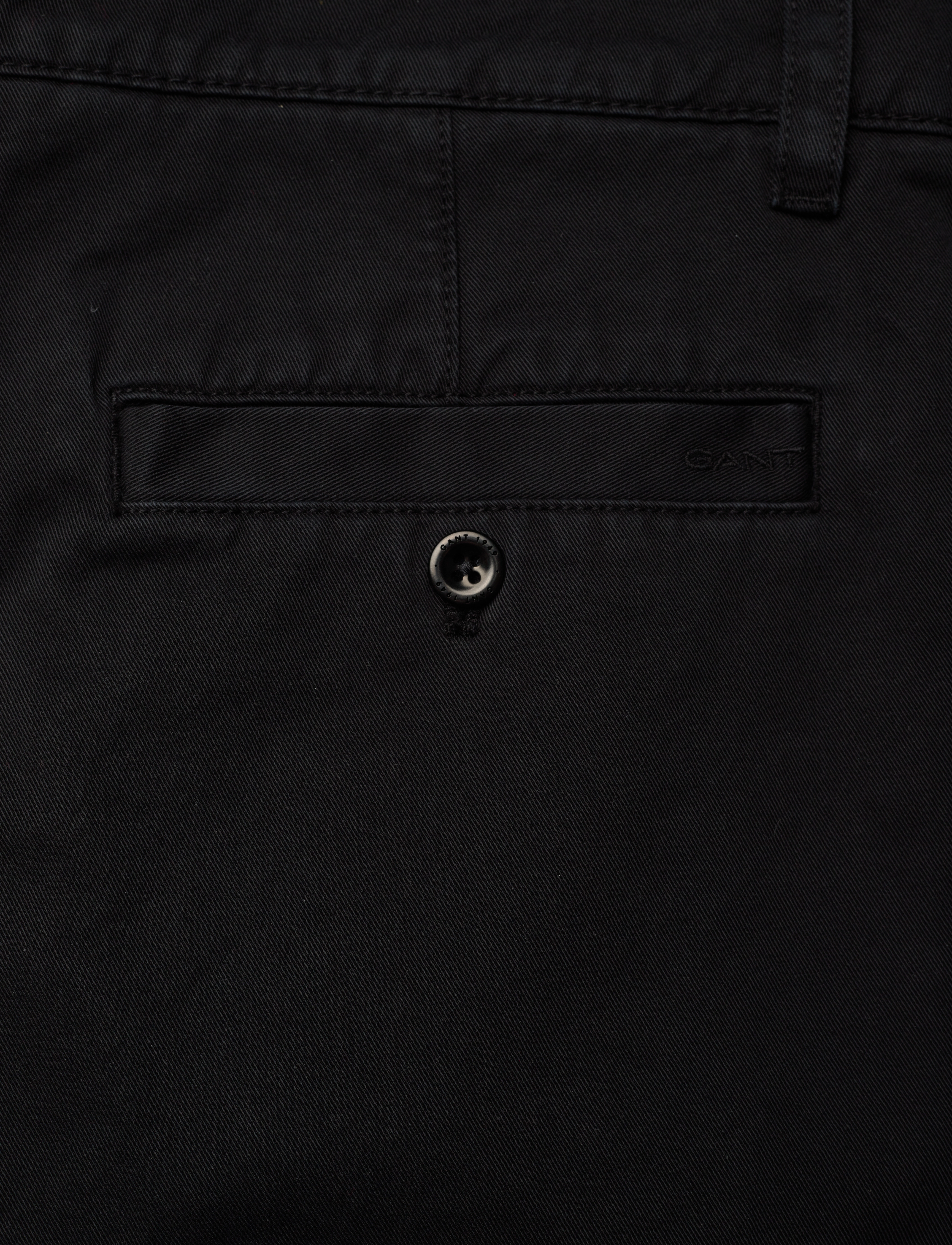 Gant - D1. PLEATED VOLUME CHINOS - chinos - ebony black - 4