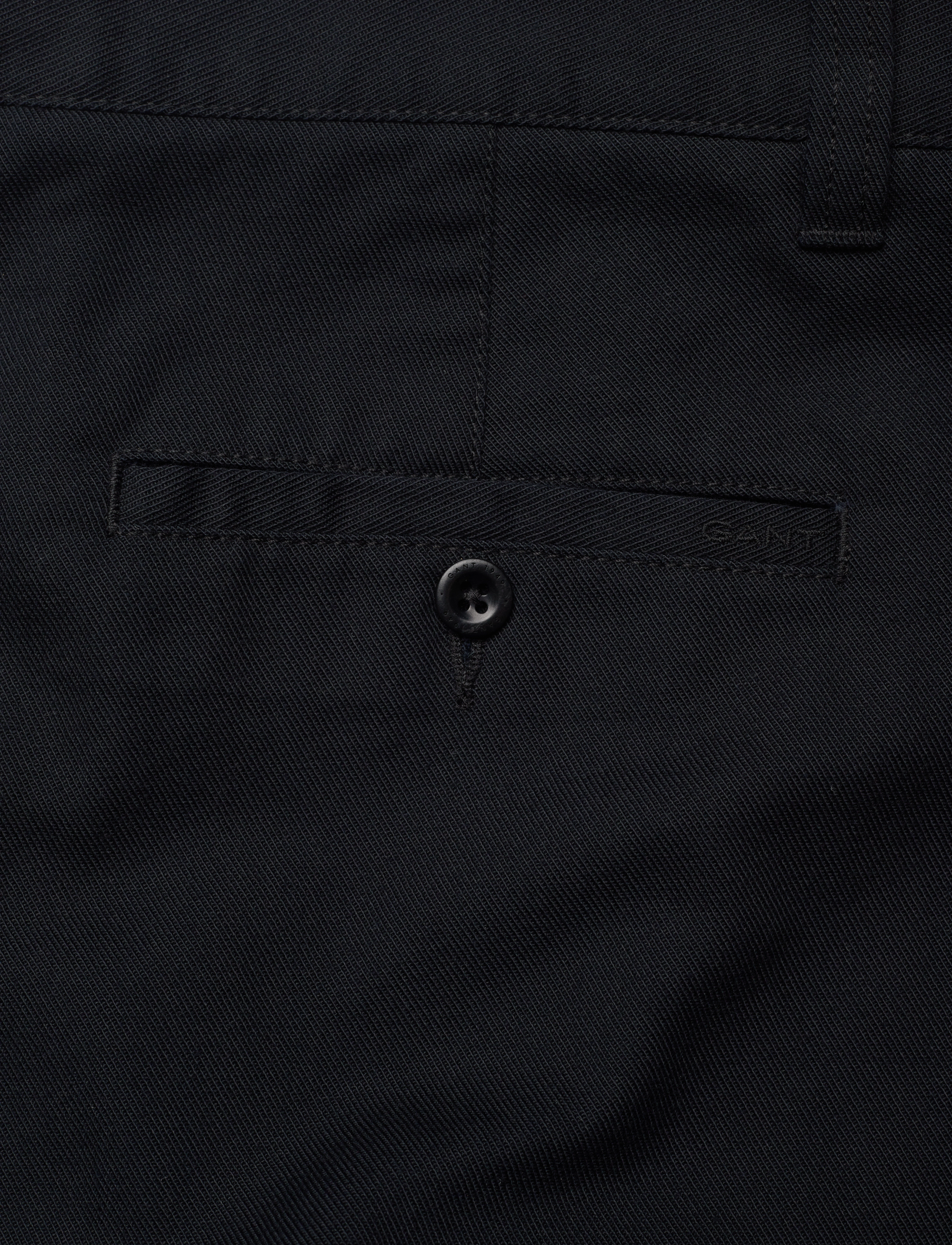 GANT - D1. LOOSE FIT CHINOS - black - 4