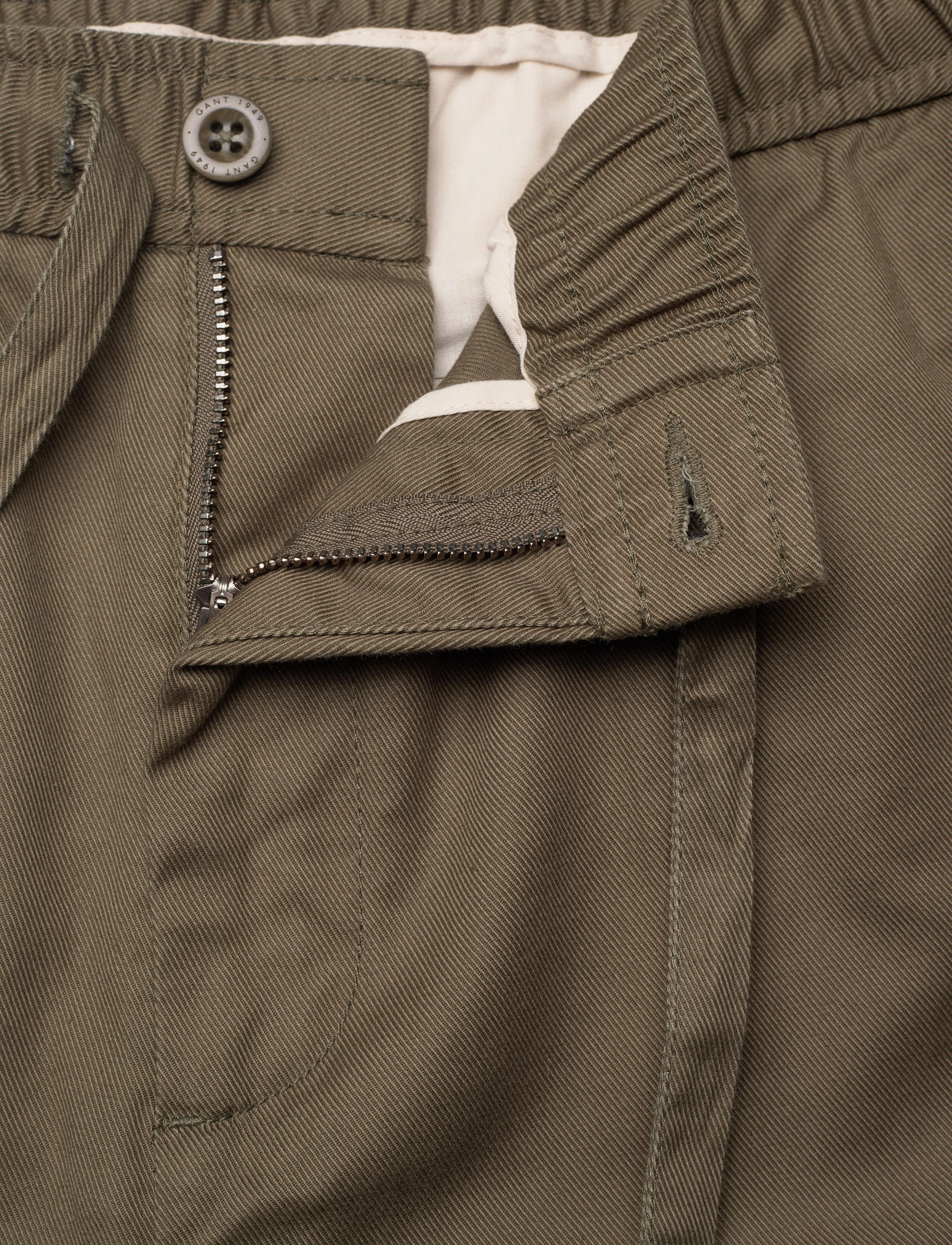 GANT - D1. JOGGER CHINOS - hunter green - 2