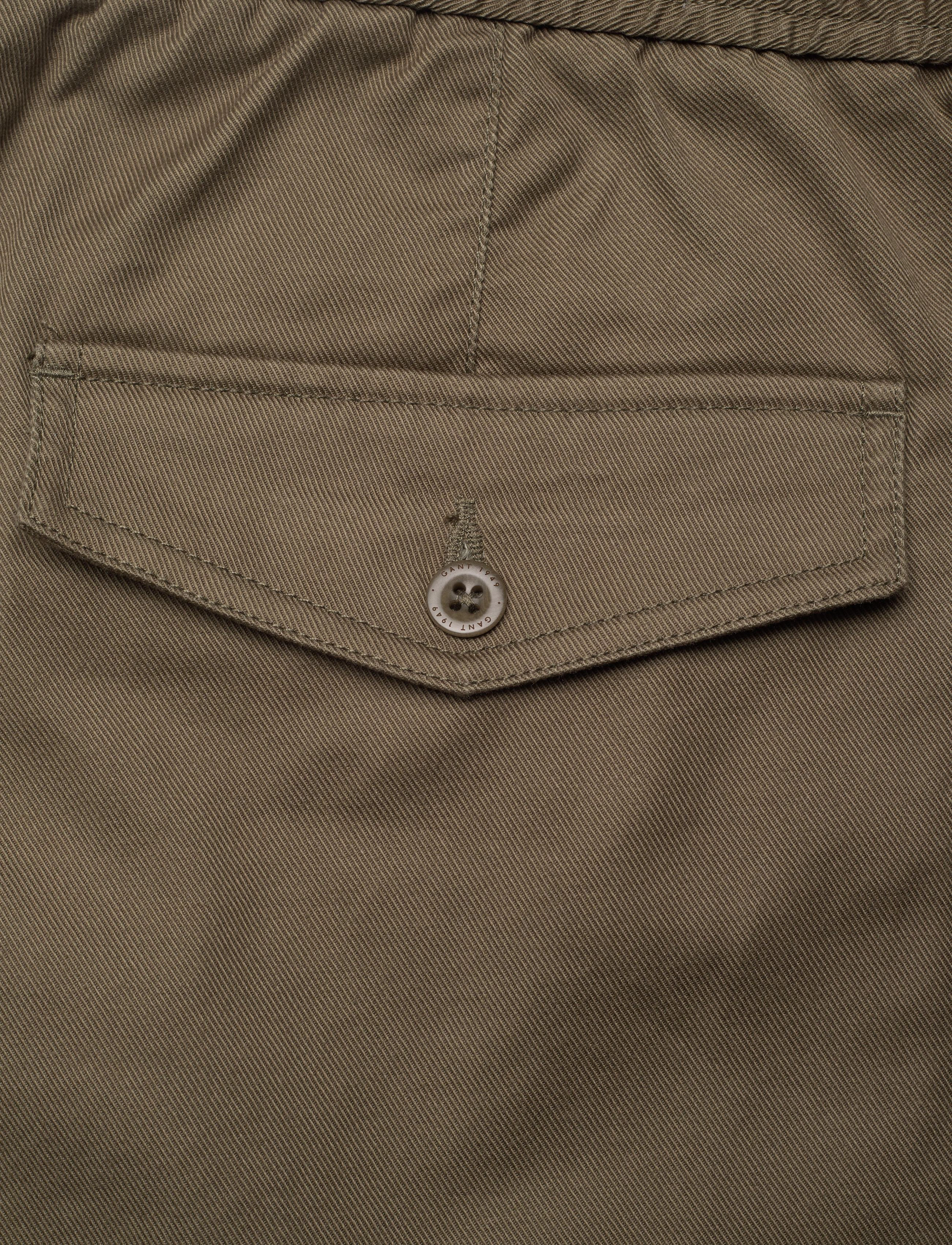 GANT - D1. JOGGER CHINOS - hunter green - 4