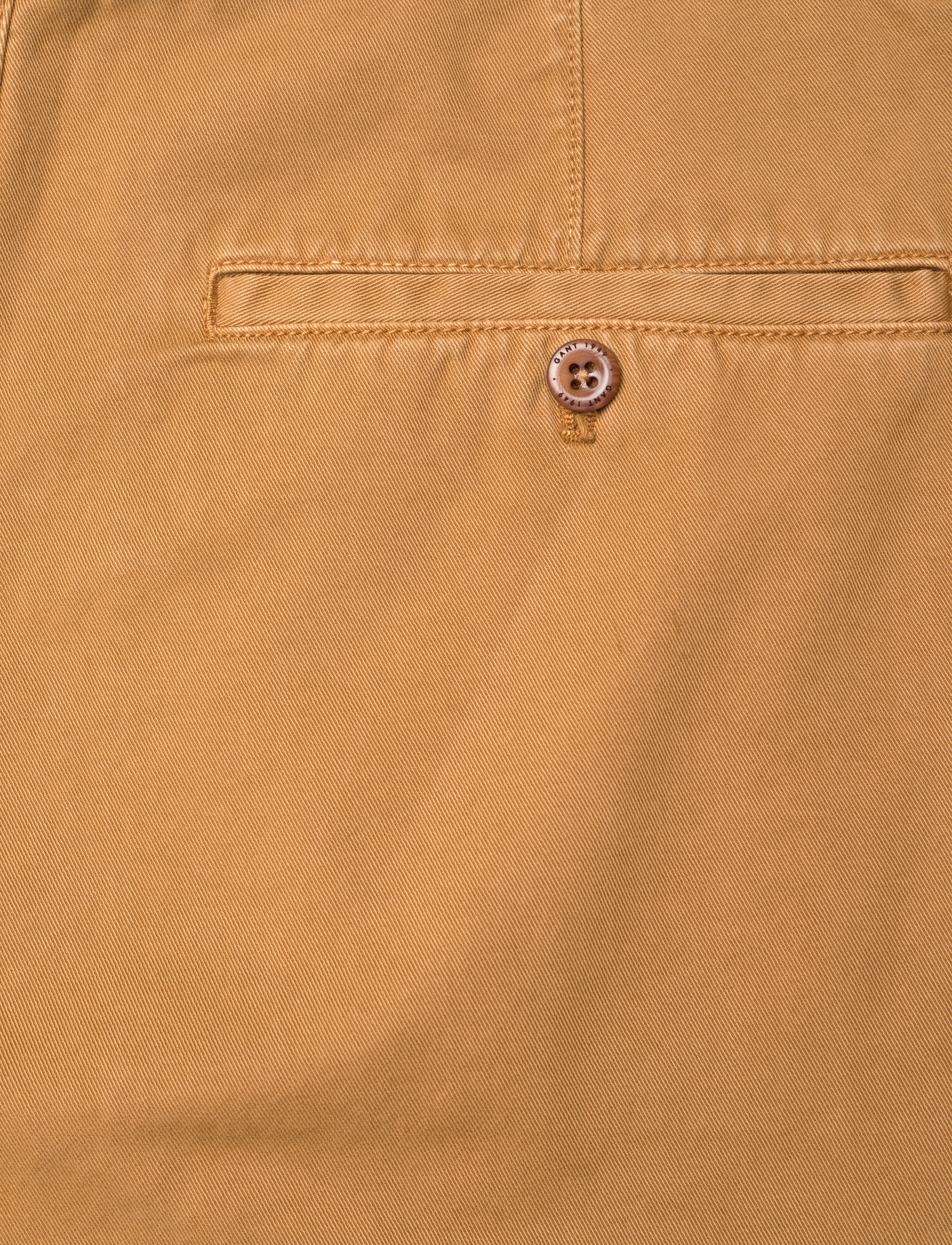 GANT - D1. PLEATED CHINOS - dark suede brown - 4